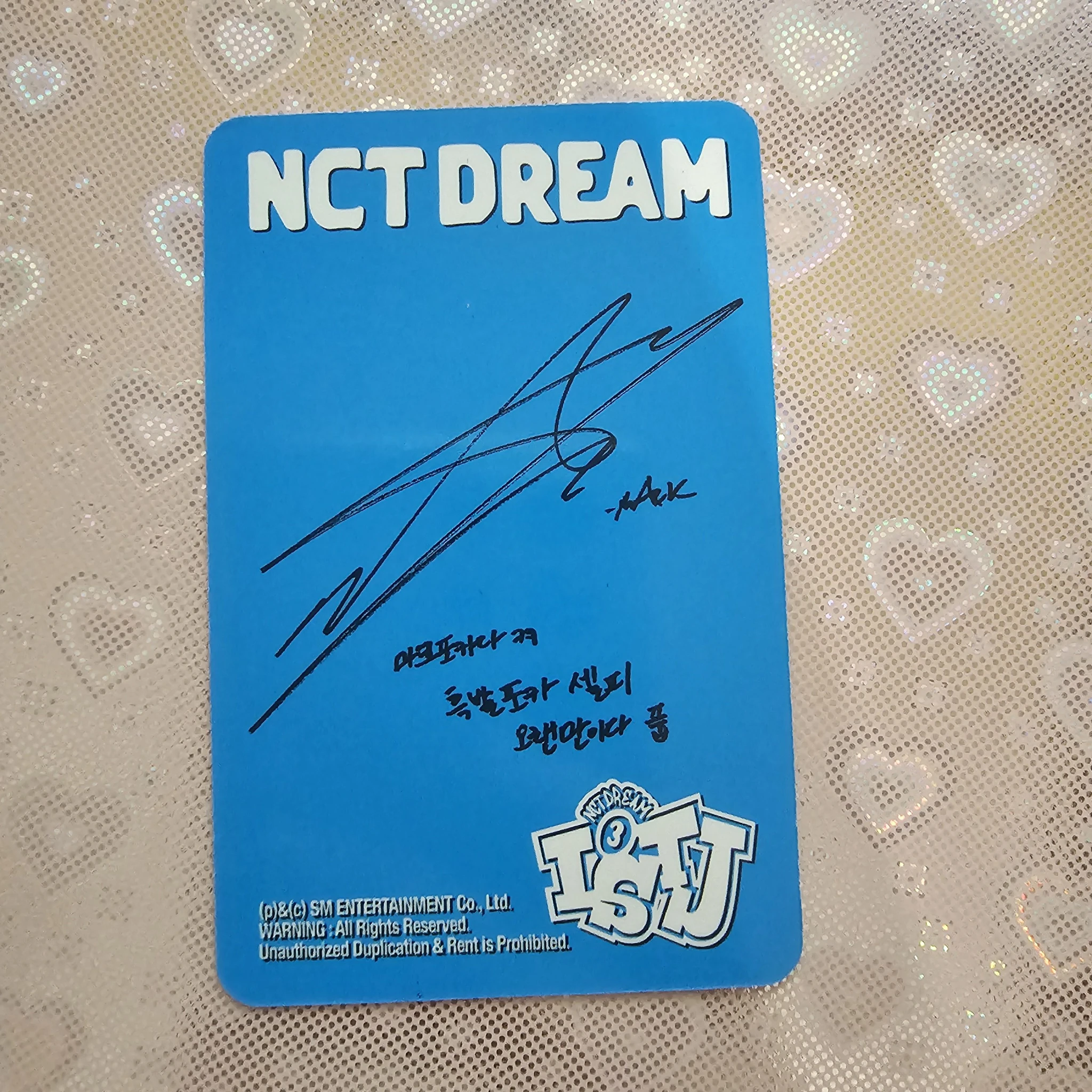 NCT DREAM Mark NCT DREAM - Mark  - ISTJ Album extrovert ver. listing photo 2