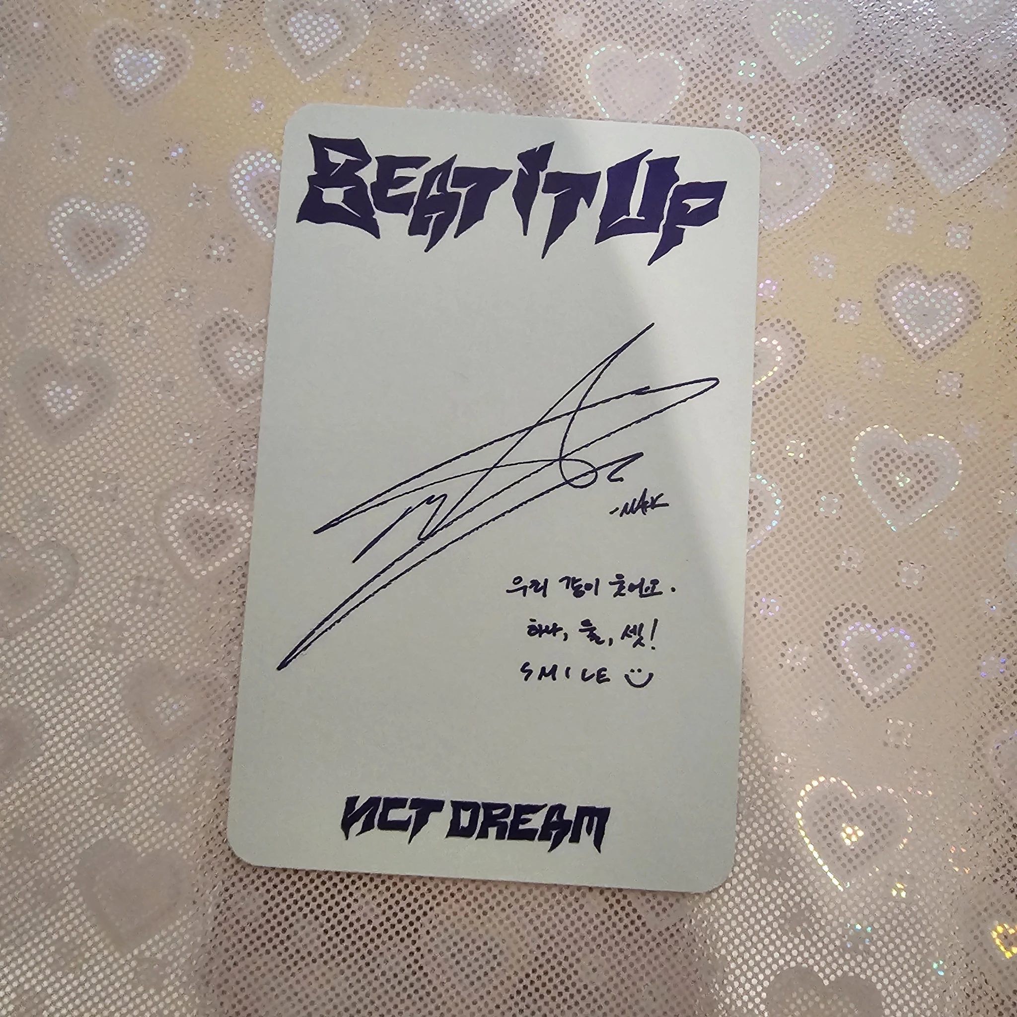 NCT DREAM Mark NCT DREAM - Mark - Beat It Up Album digipack version listing photo 2