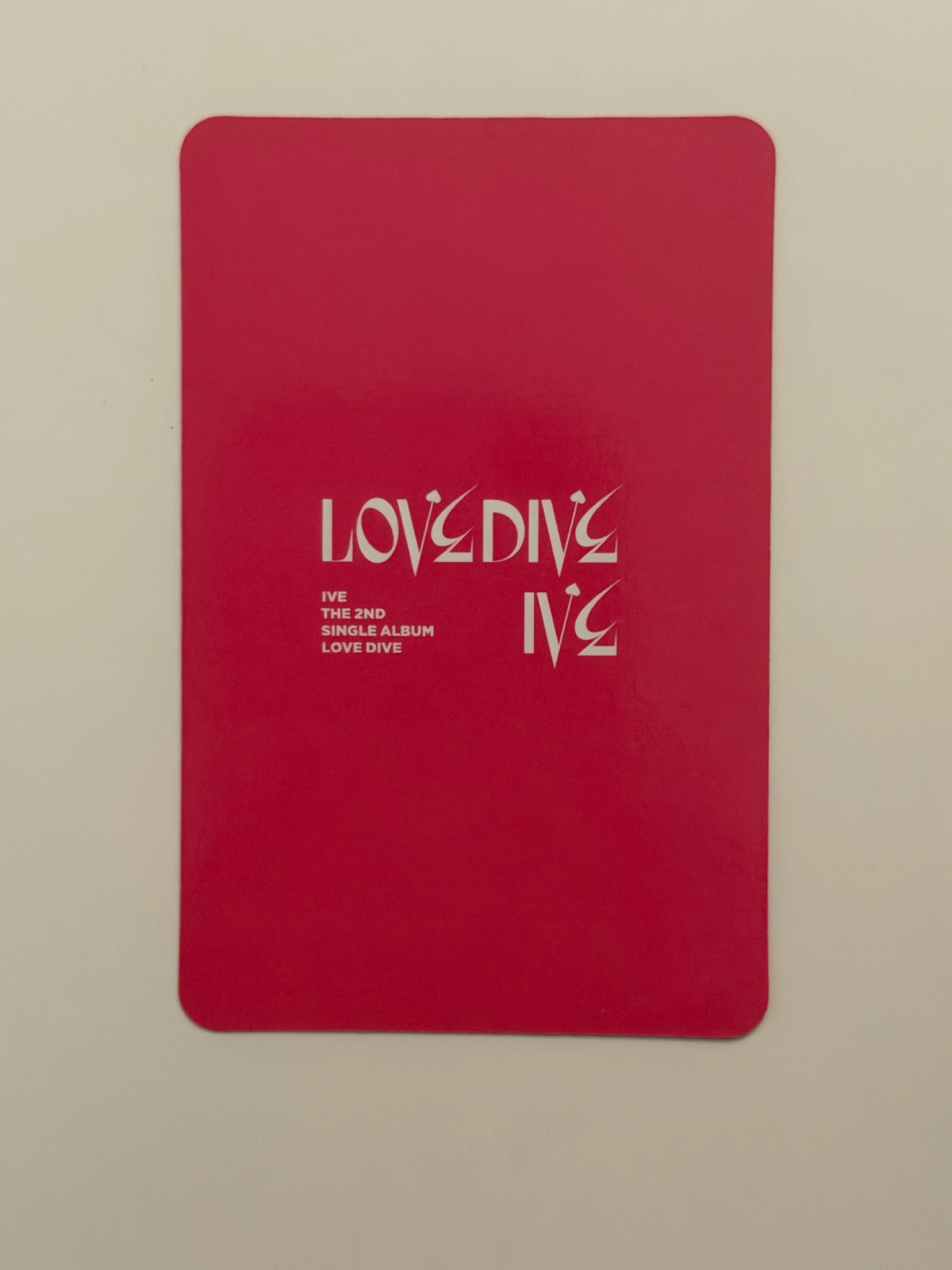 IVE Gaeul IVE - Gaeul - LOVE DIVE Album album photocard ver. 3 listing photo 2