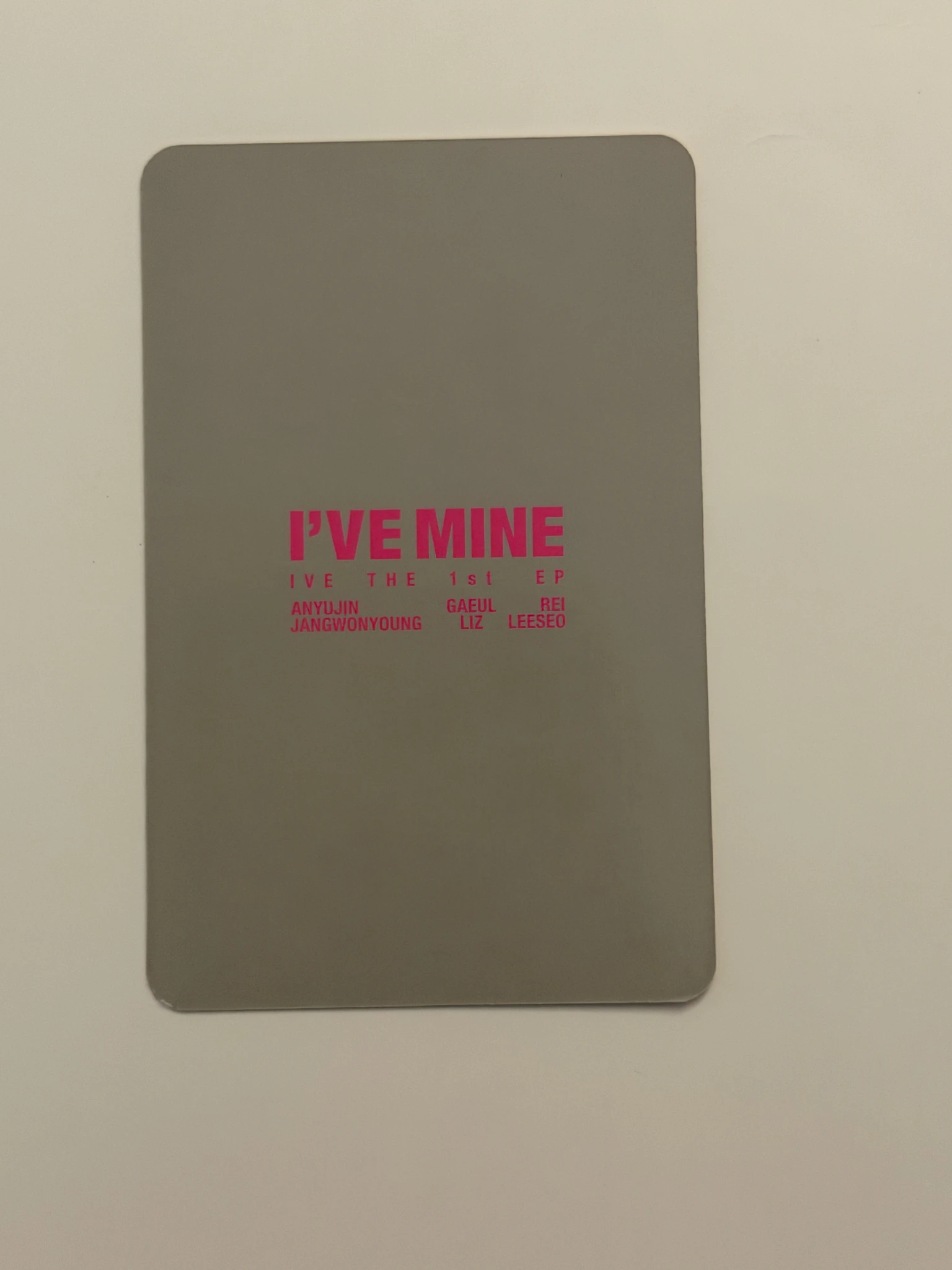 IVE Gaeul IVE - Gaeul - I've Mine Album baddie version album photocard listing photo 2