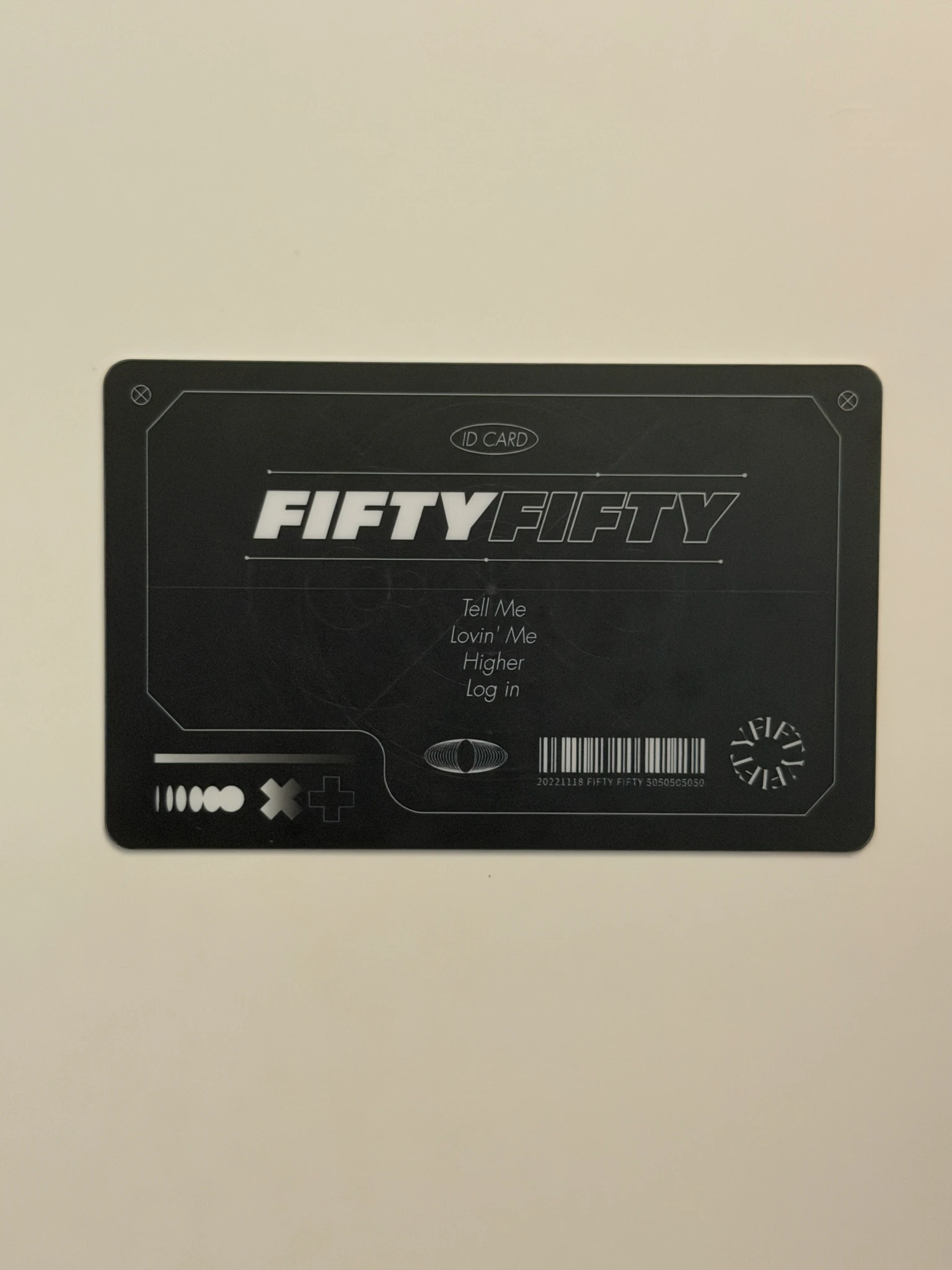 FIFTY FIFTY Keena  FIFTY FIFTY - Keena  - THE FIFTY Album album photocard id card listing photo 2
