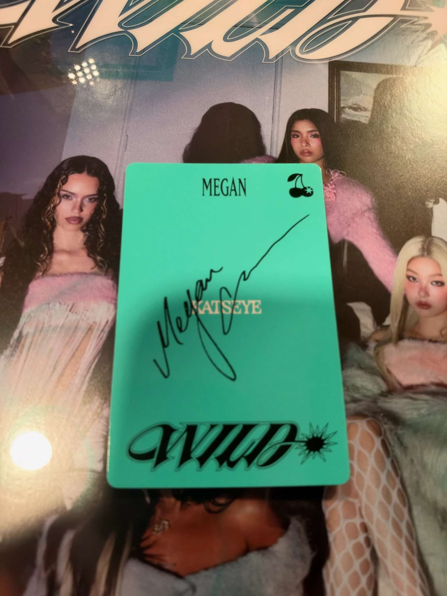 KATSEYE Megan KATSEYE - Megan - WILD Album walmart retail exclusive listing photo 2