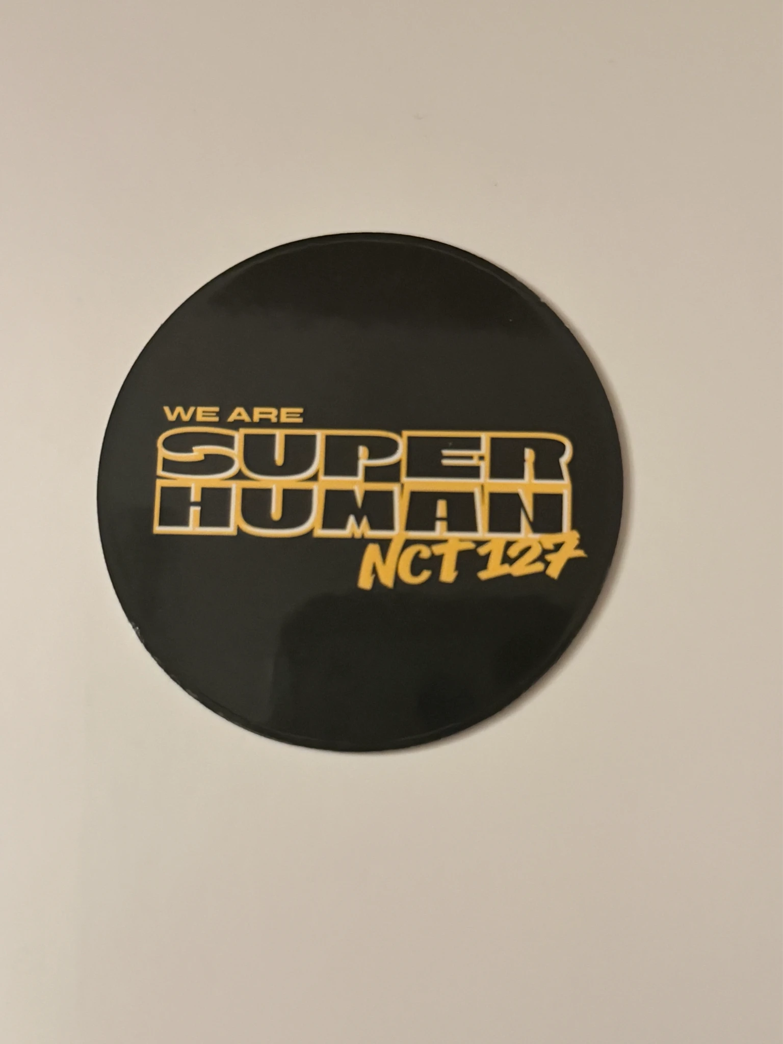 NCT 127 Johnny NCT 127 - Johnny - We Are Superhuman Album album photocard circle card holographic (hologram) listing photo 2