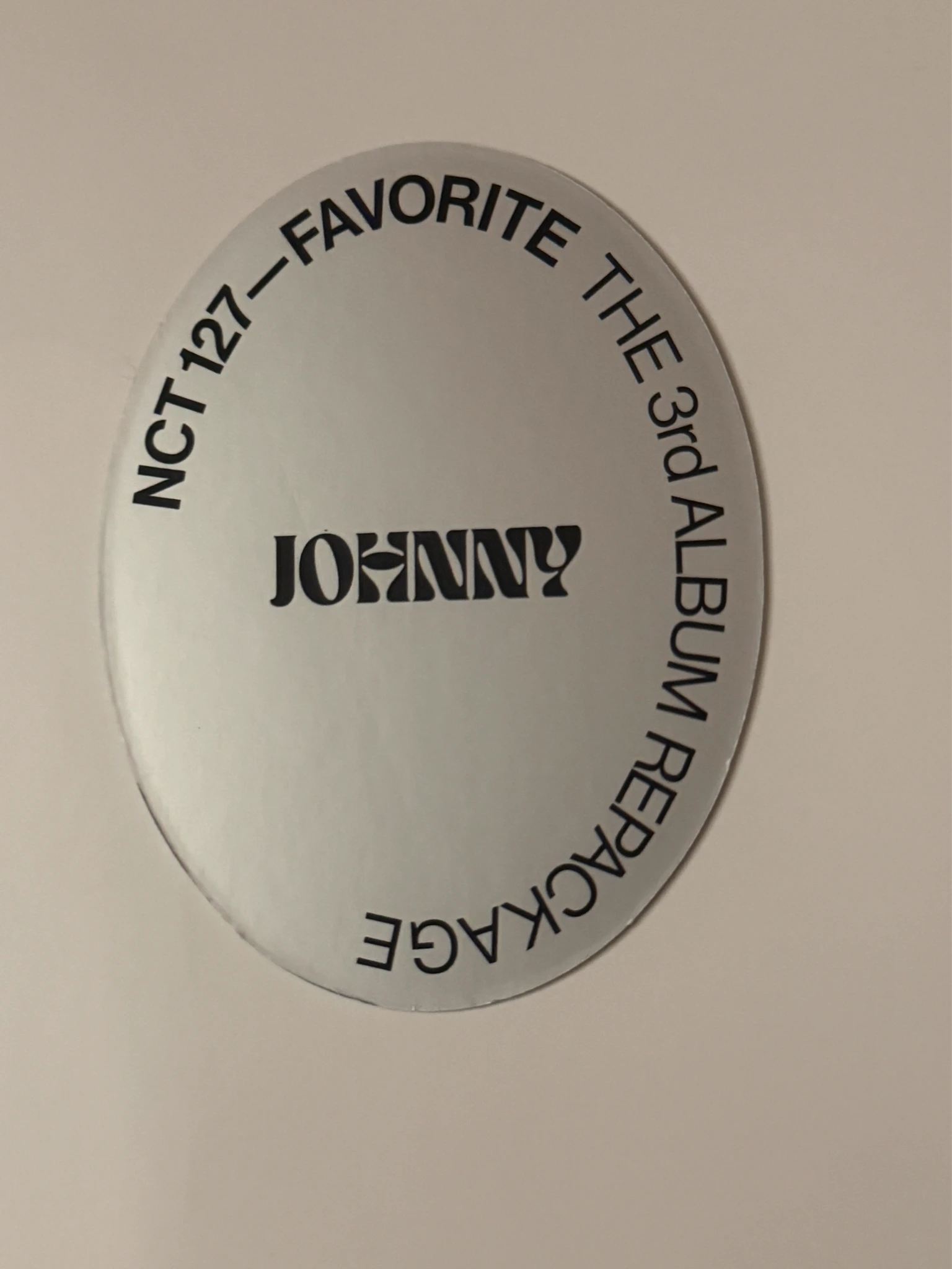 NCT 127 Johnny NCT 127 - Johnny - Favorite Album pendant card album inclusion classic version listing photo 2
