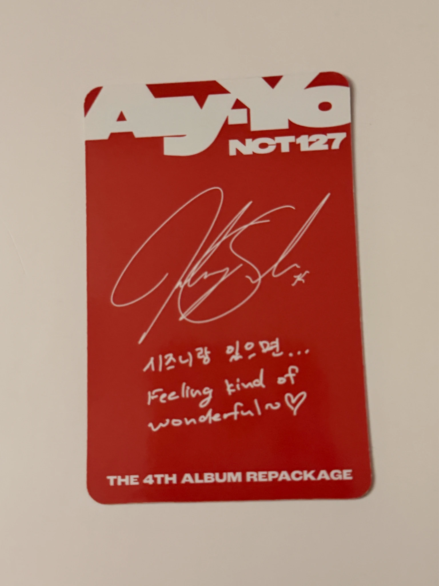 NCT 127 Johnny NCT 127 - Johnny - Ay-yo Album listing photo 2