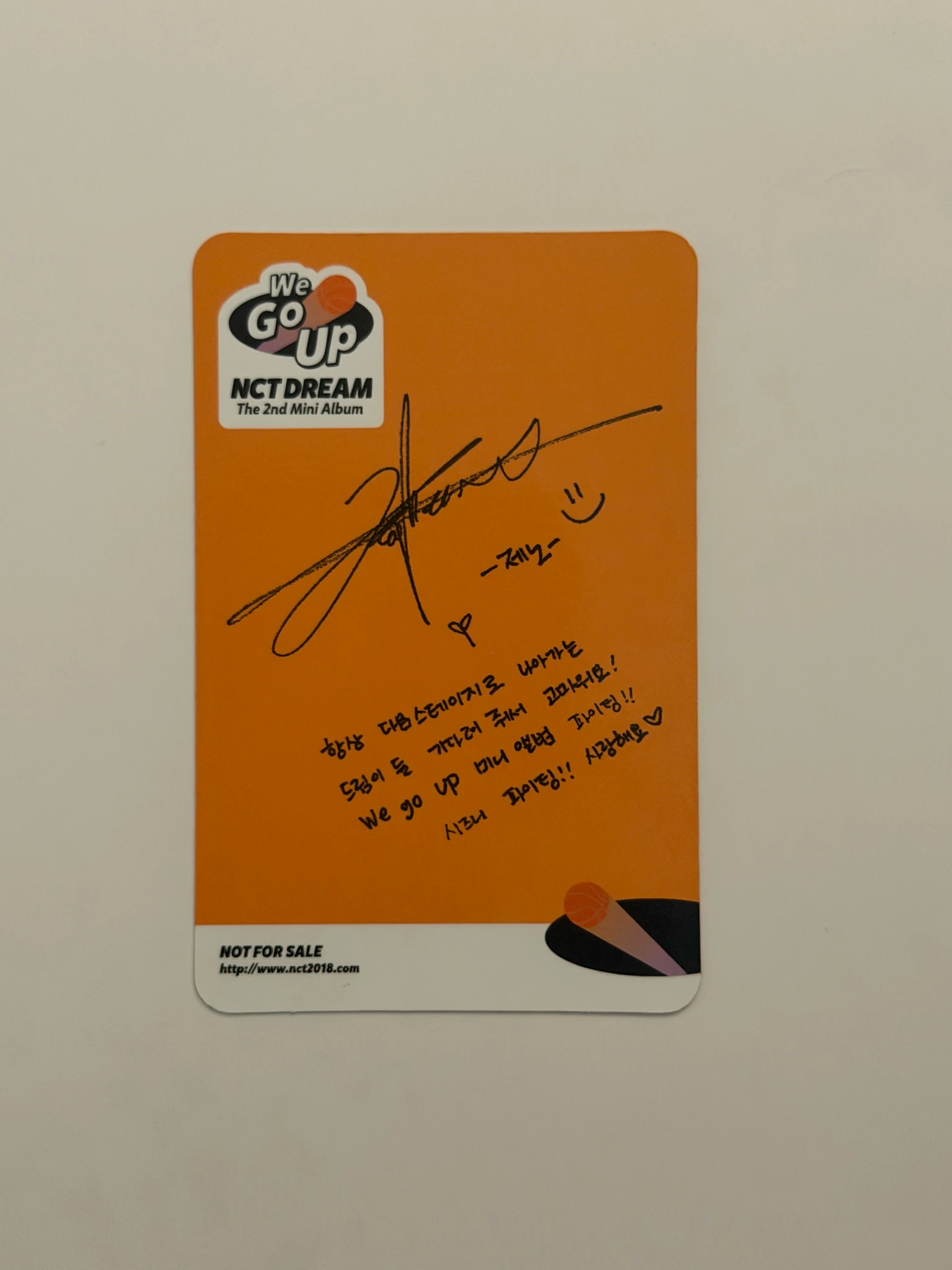 NCT DREAM Jeno NCT DREAM - Jeno - We Go Up Album listing photo 2