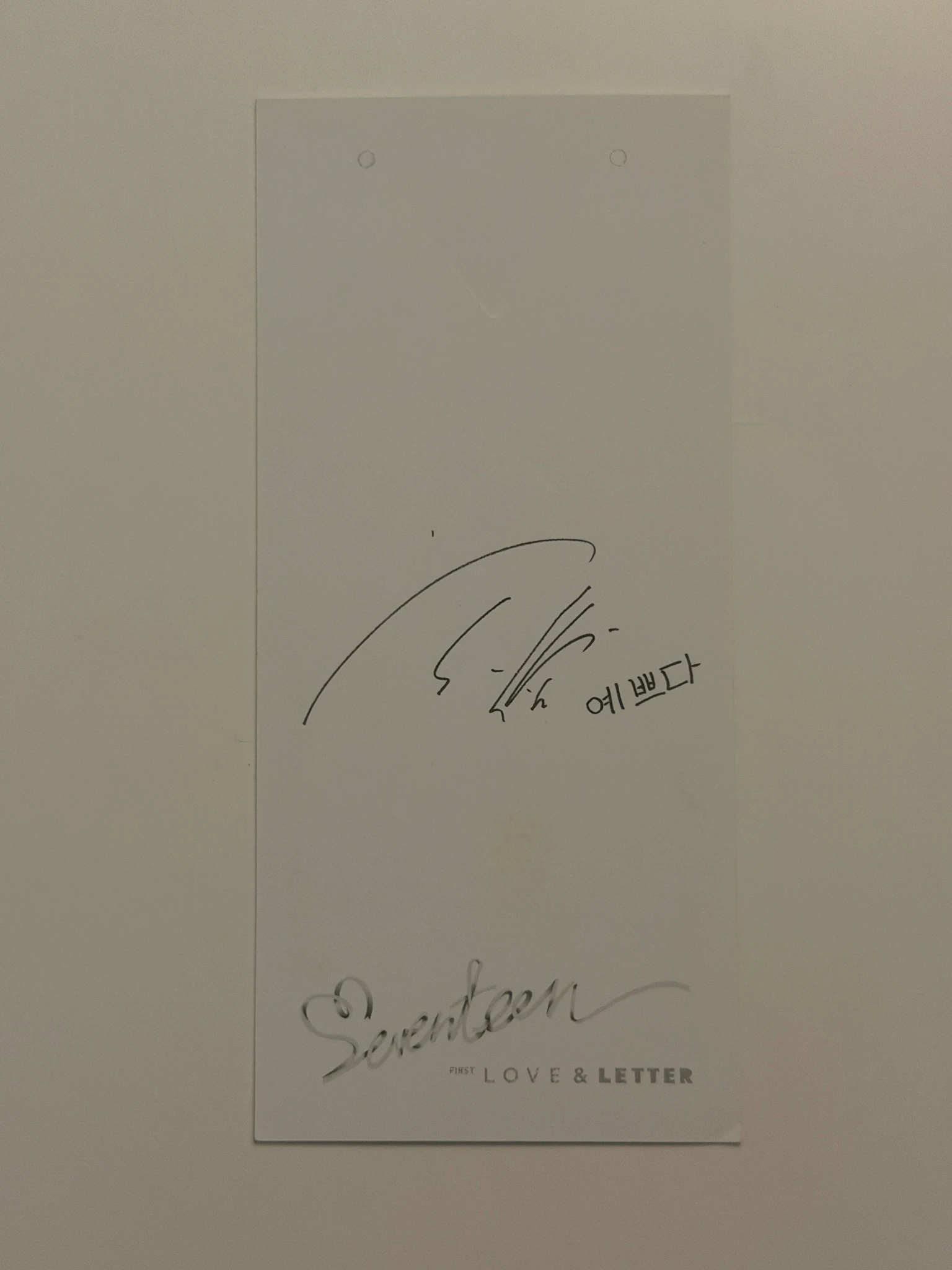 SEVENTEEN Jun SEVENTEEN - Jun - LOVE&LETTER Album bookmark album inclusion listing photo 2