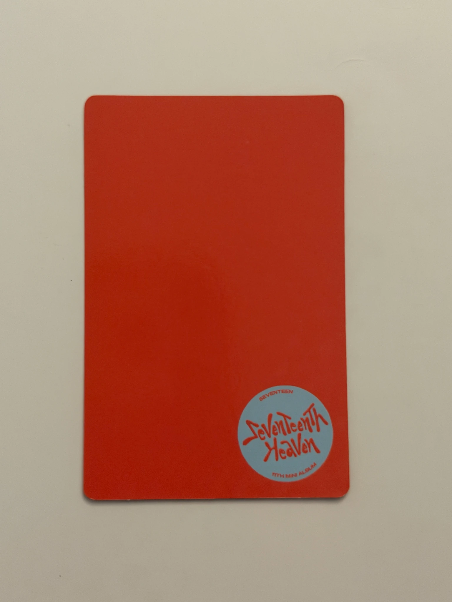 SEVENTEEN Woozi SEVENTEEN - Woozi - Seventeenth Heaven Album target exclusive album photocard listing photo 2