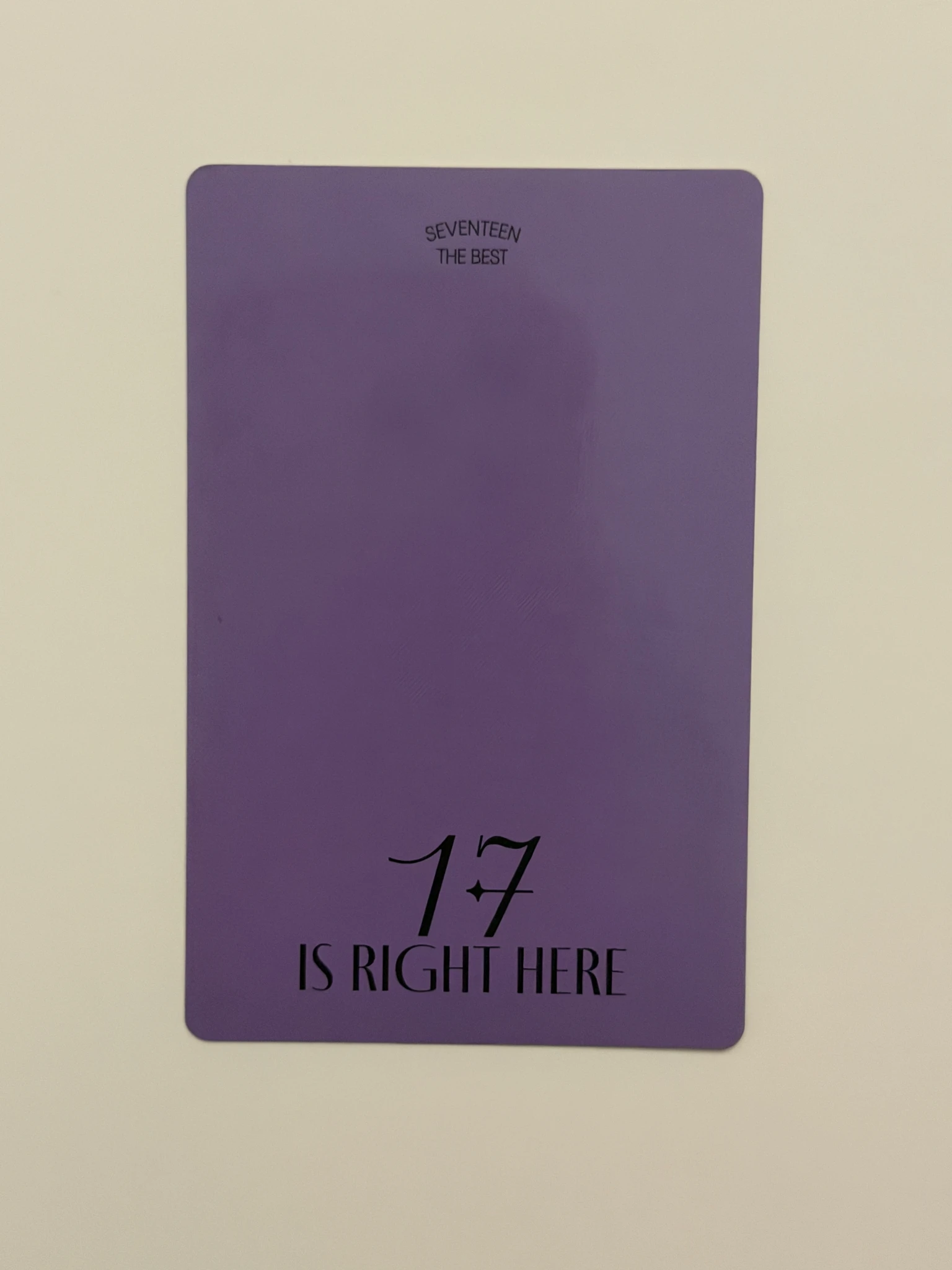 SEVENTEEN The8 SEVENTEEN - The8 - 17 IS RIGHT HERE Album purchase benefit target exclusive listing photo 2