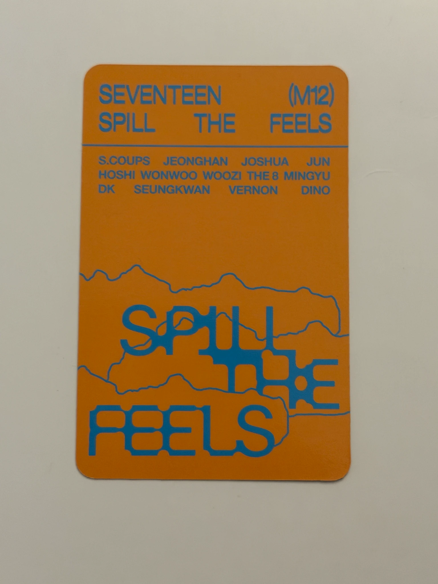 SEVENTEEN Jeonghan SEVENTEEN - Jeonghan - Spill the Feels Album listing photo 2