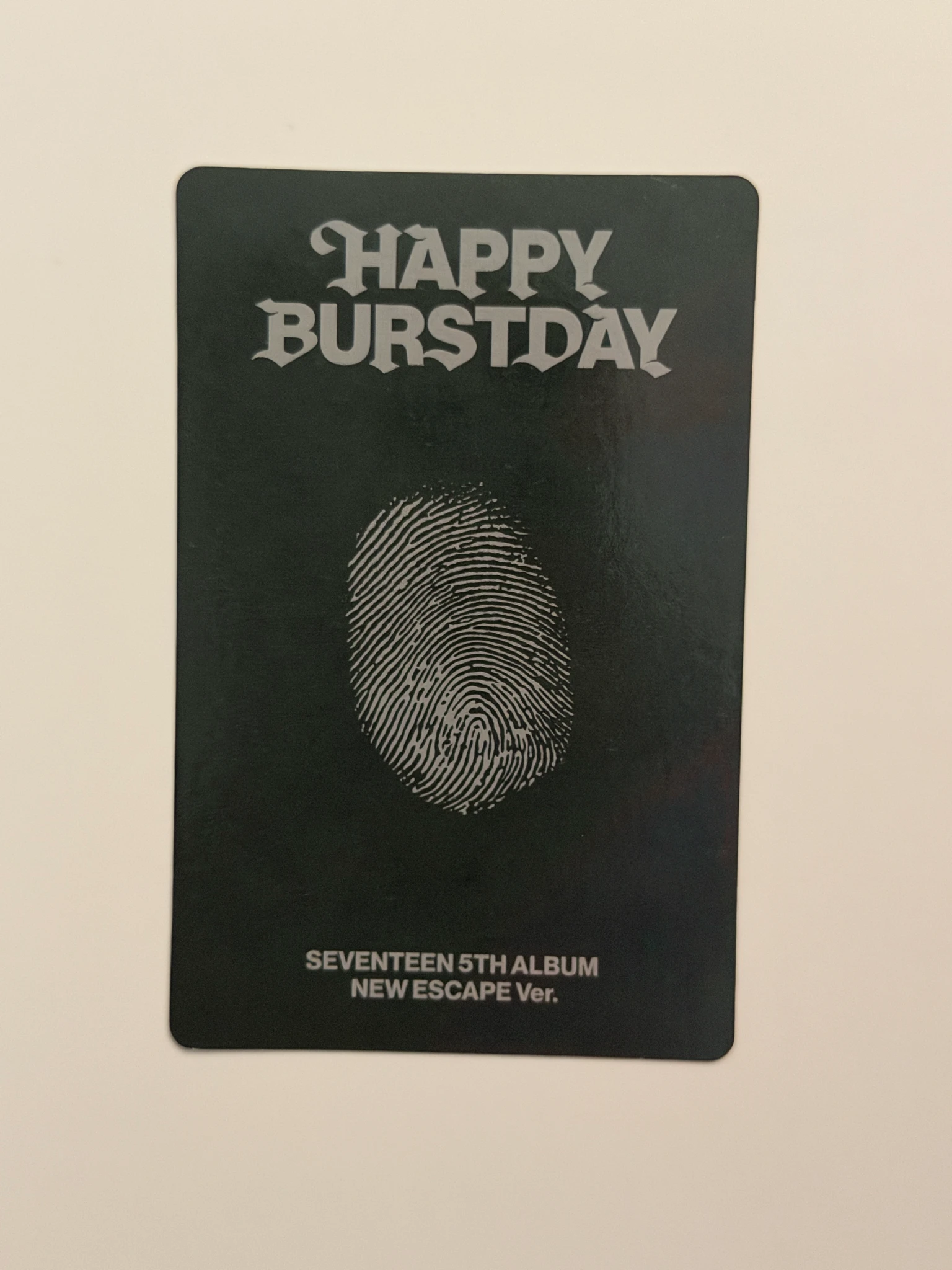 SEVENTEEN The8 SEVENTEEN - The8 - HAPPY BURSTDAY Album album photocard new escape version listing photo 2