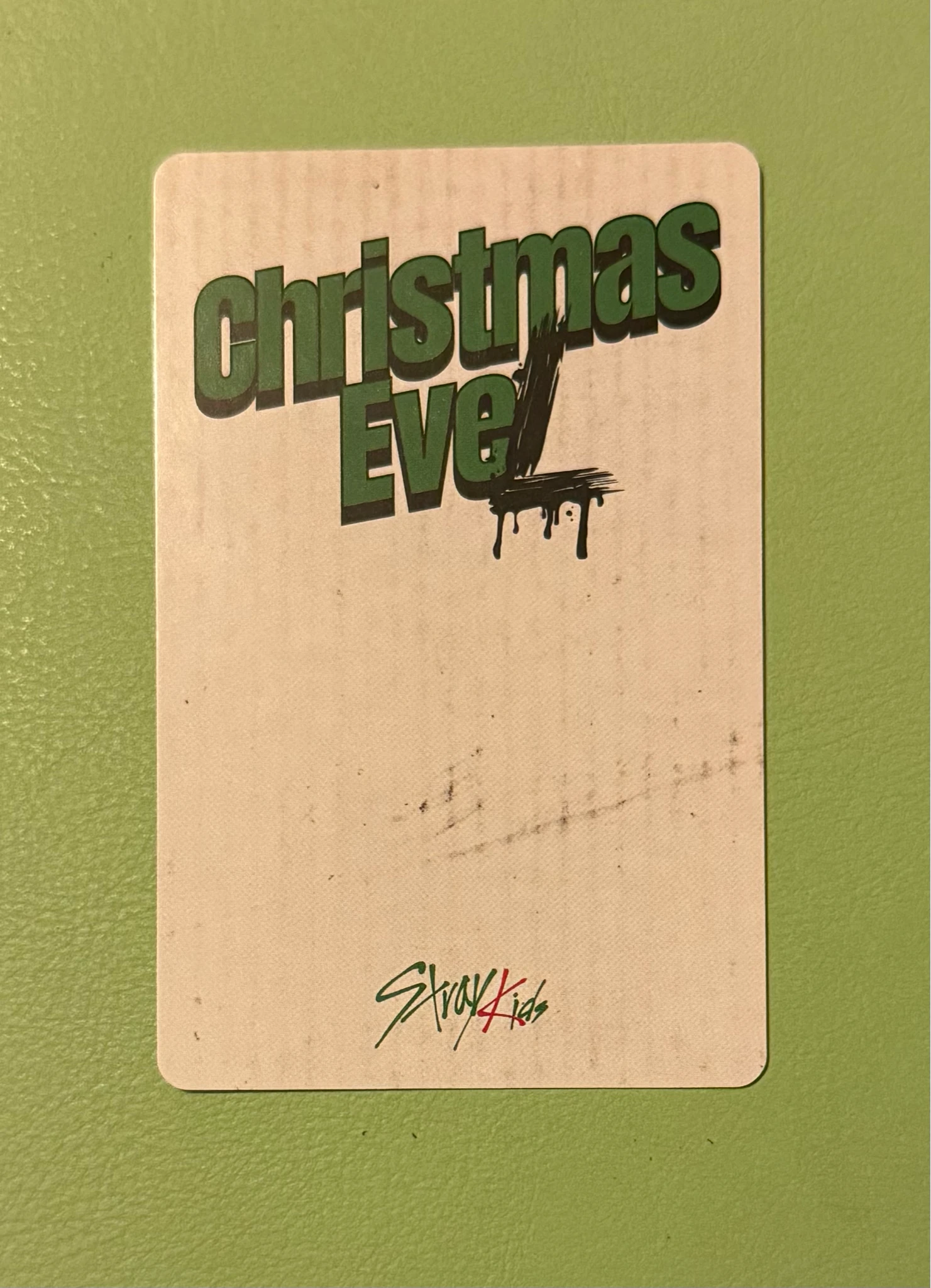 Stray Kids Bang Chan Stray Kids - Bang Chan - Christmas EveL Album pre-order benefit listing photo 2