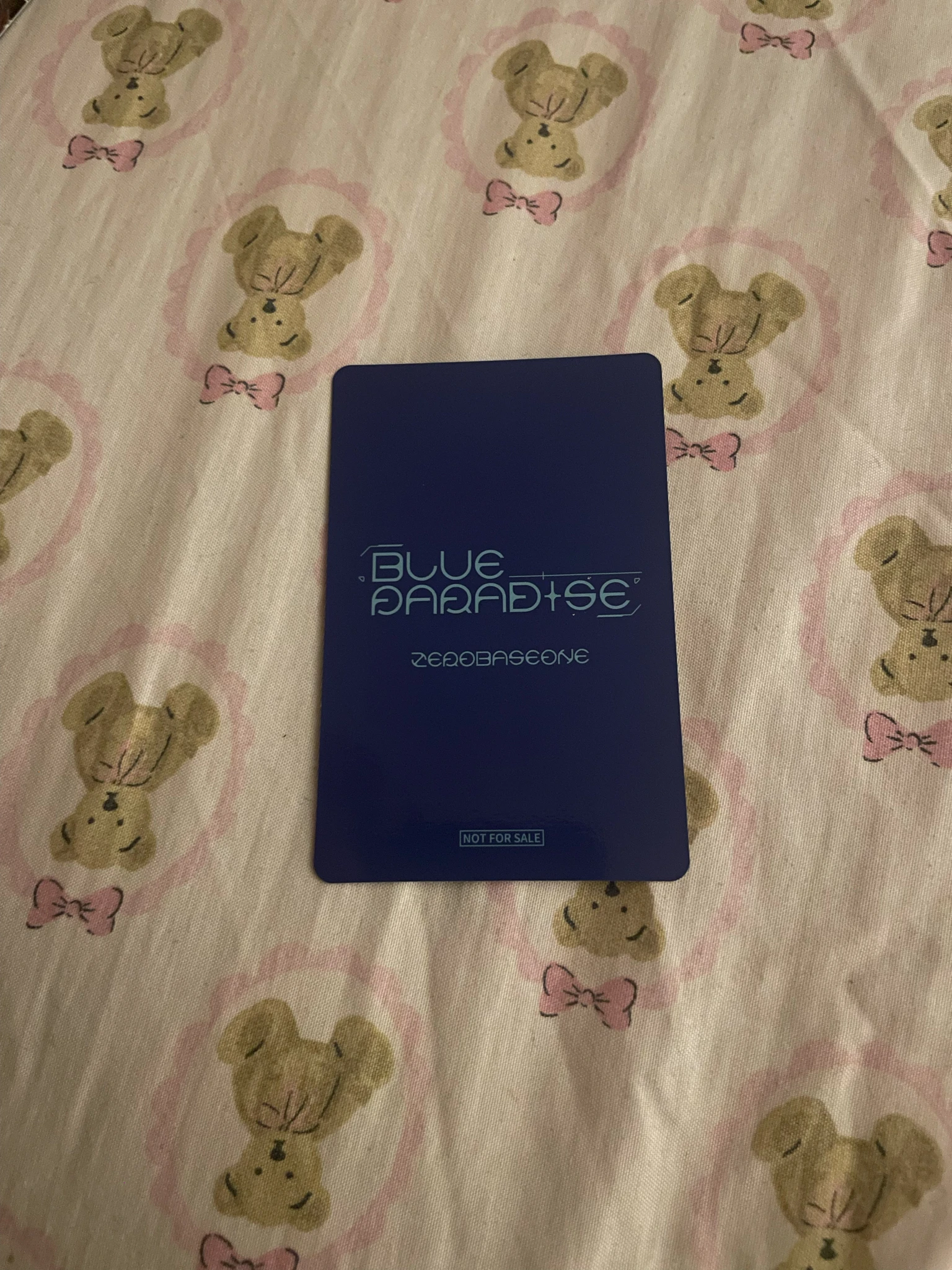 ZEROBASEONE Taerae ZEROBASEONE - Taerae - Blue Paradise Album lucky draw japan retail stores listing photo 2
