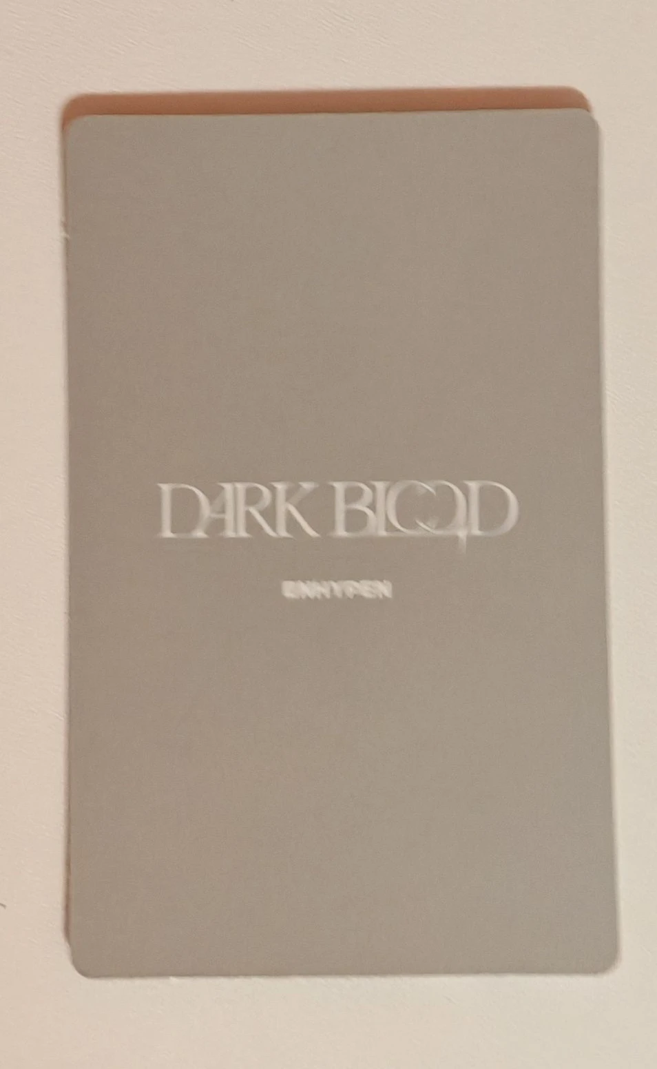 ENHYPEN Jungwon ENHYPEN - Jungwon - DARK BLOOD Album album photocard engene version listing photo 2