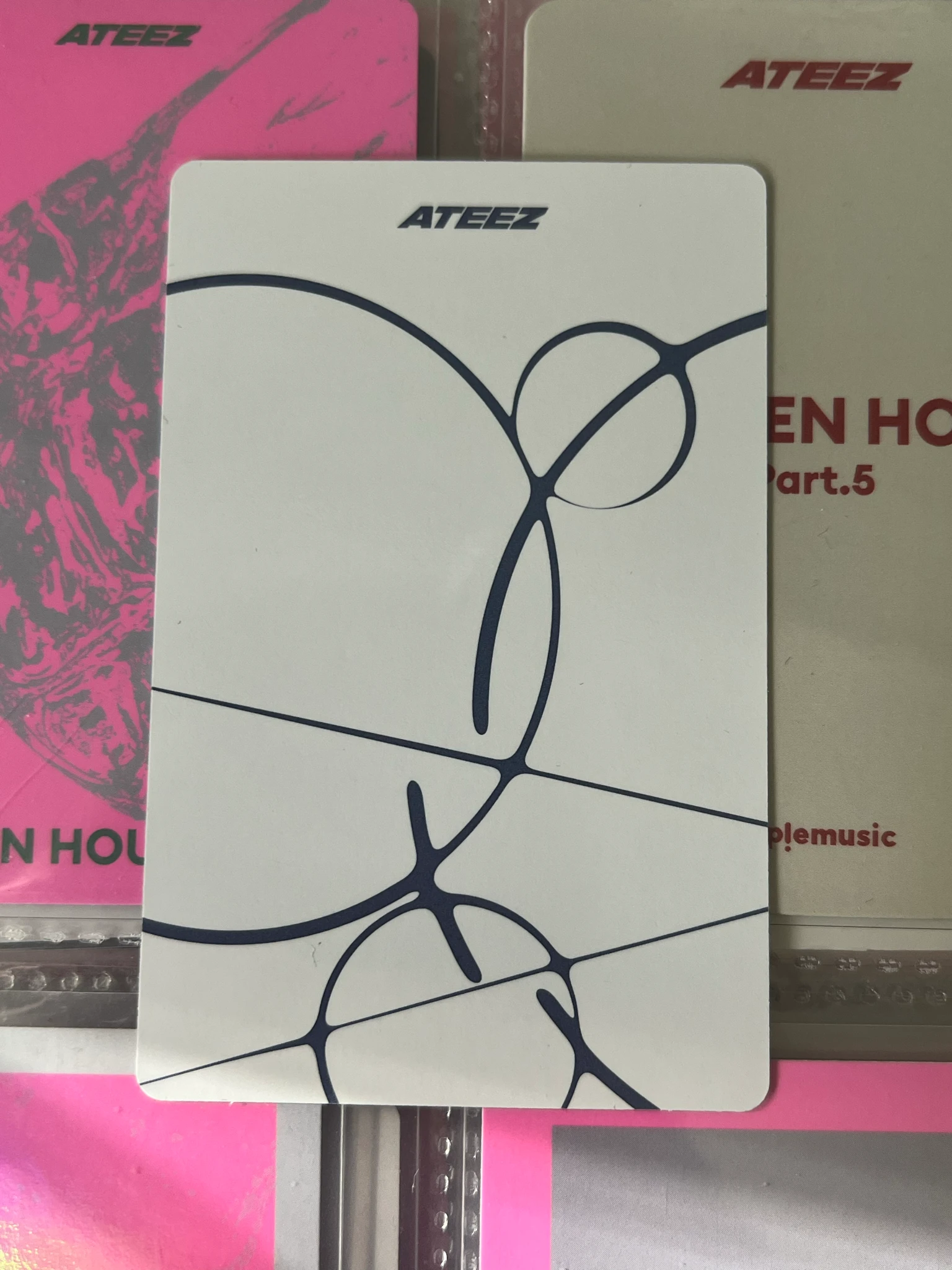 ATEEZ Seonghwa ATEEZ - Seonghwa - Golden Hour : Part.4 Album poca album album photocard A version image card listing photo 2