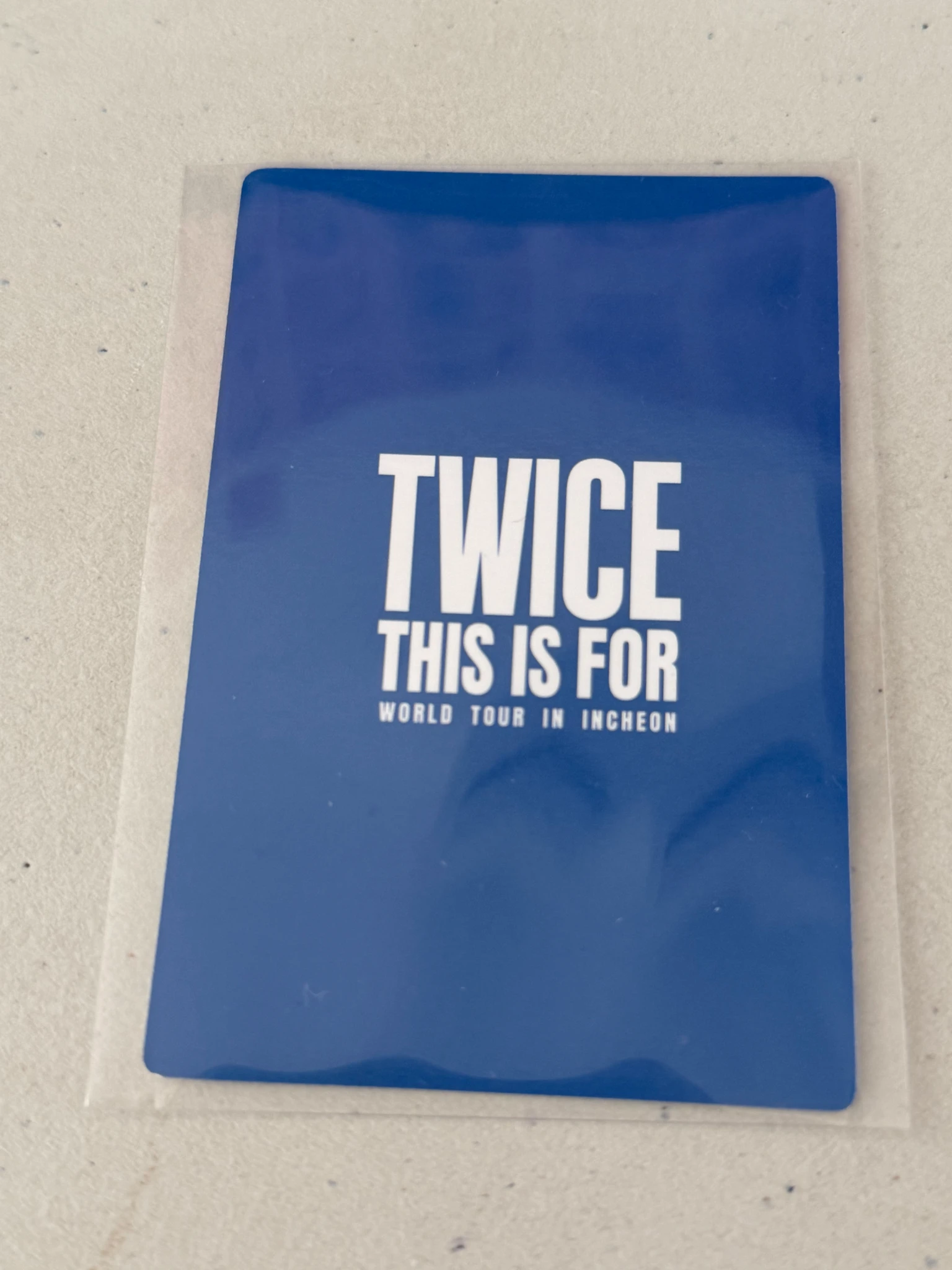 TWICE Jihyo TWICE - Jihyo - TWICE 6th World Tour THIS IS FOR Event entrance benefit incheon day 1 listing photo 2