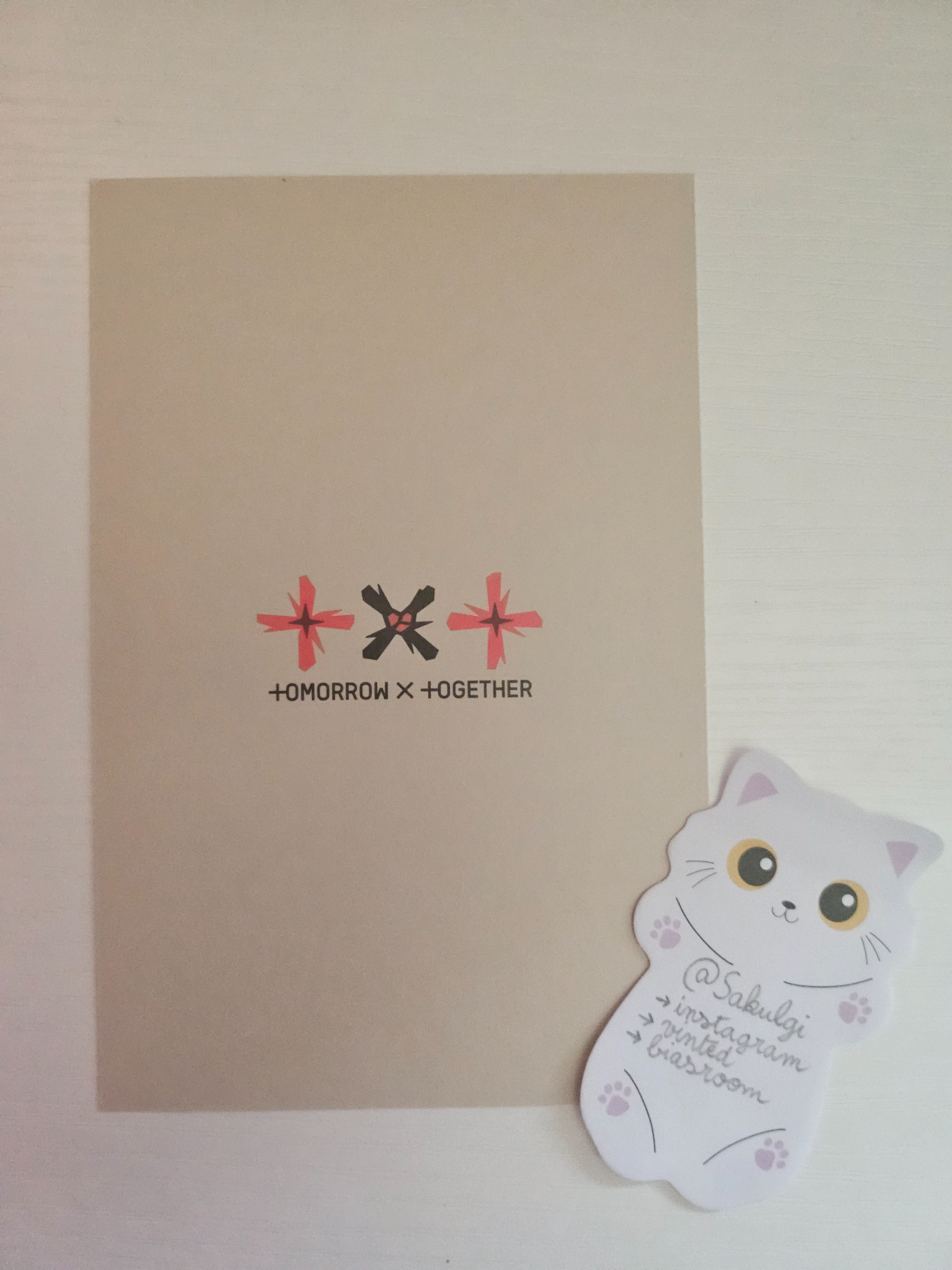 TOMORROW X TOGETHER Soobin TOMORROW X TOGETHER - Soobin - Minisode 2: Thursday's Child Album album inclusion end version postcard listing photo 2