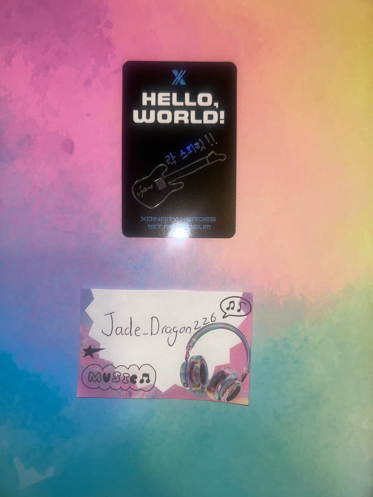 Xdinary Heroes Jooyeon Xdinary Heroes - Hello, World! Album album photocard Practice Session listing photo 2