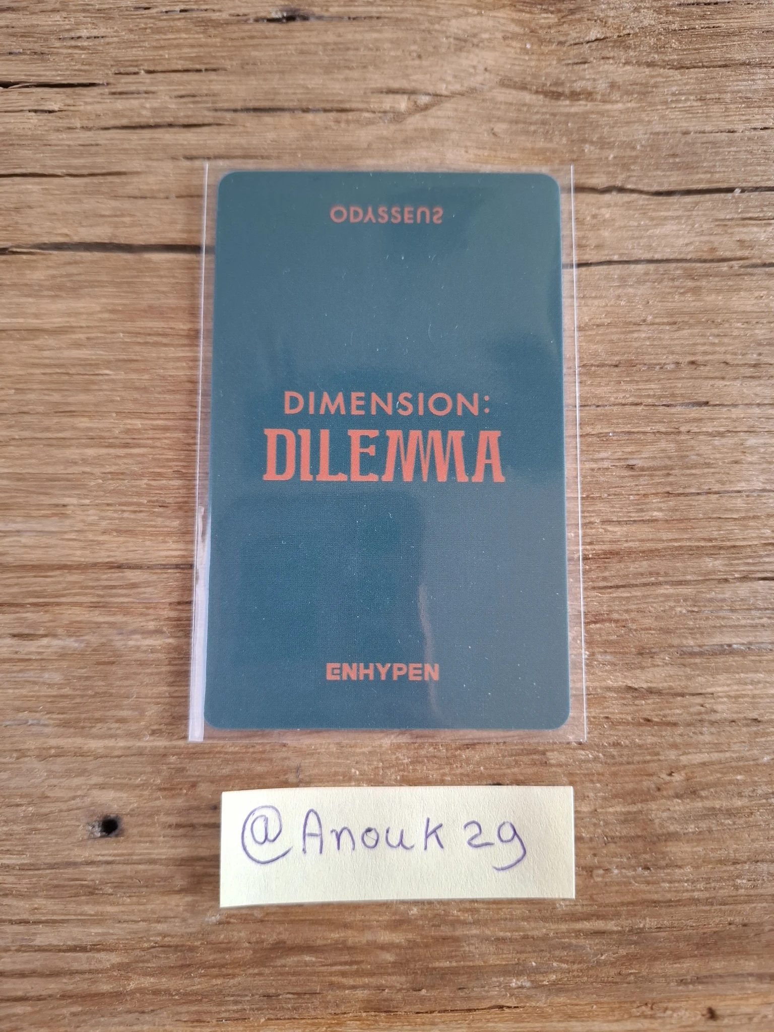 ENHYPEN Jay ENHYPEN - Jay - DIMENSION: DILEMMA Album lucky draw round 1 m2u listing photo 2