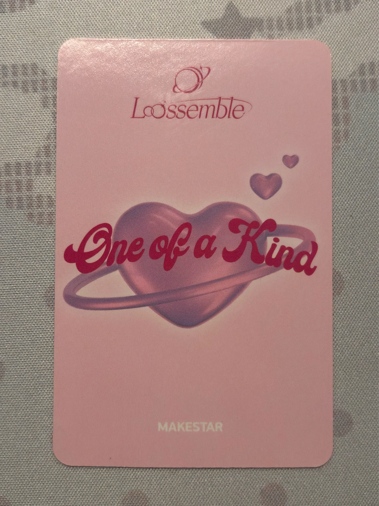 Loossemble HyunJin Loossemble - HyunJin - [One of a Kind] Album makestar fansign online round 1 listing photo 2