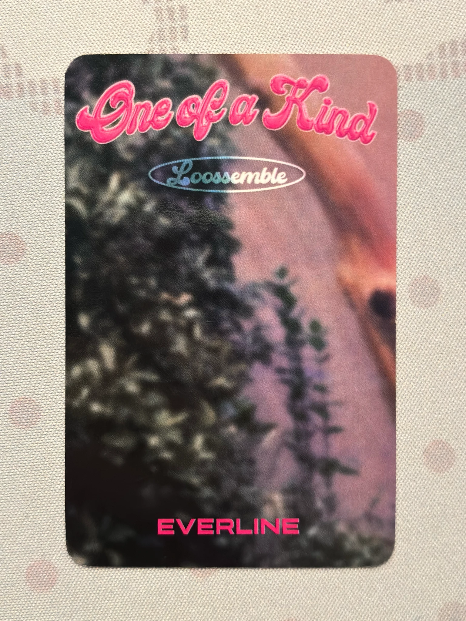 Loossemble HyunJin Loossemble - HyunJin - [One of a Kind] Album pob (pre-order benefit) everline listing photo 2