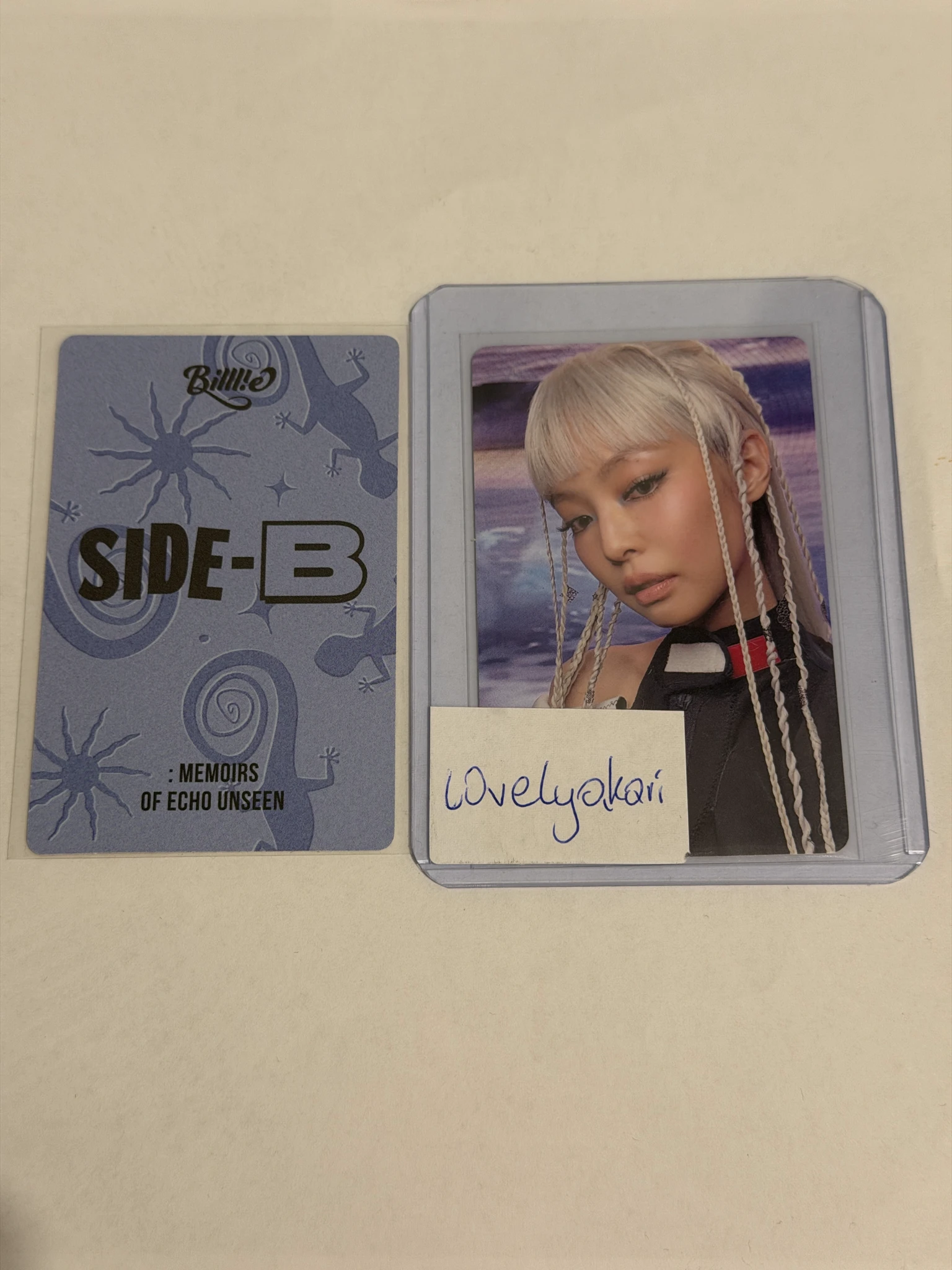 Billlie Sheon Billlie - Sheon - side-B : memoirs of echo unseen Album album photocard listing photo 2