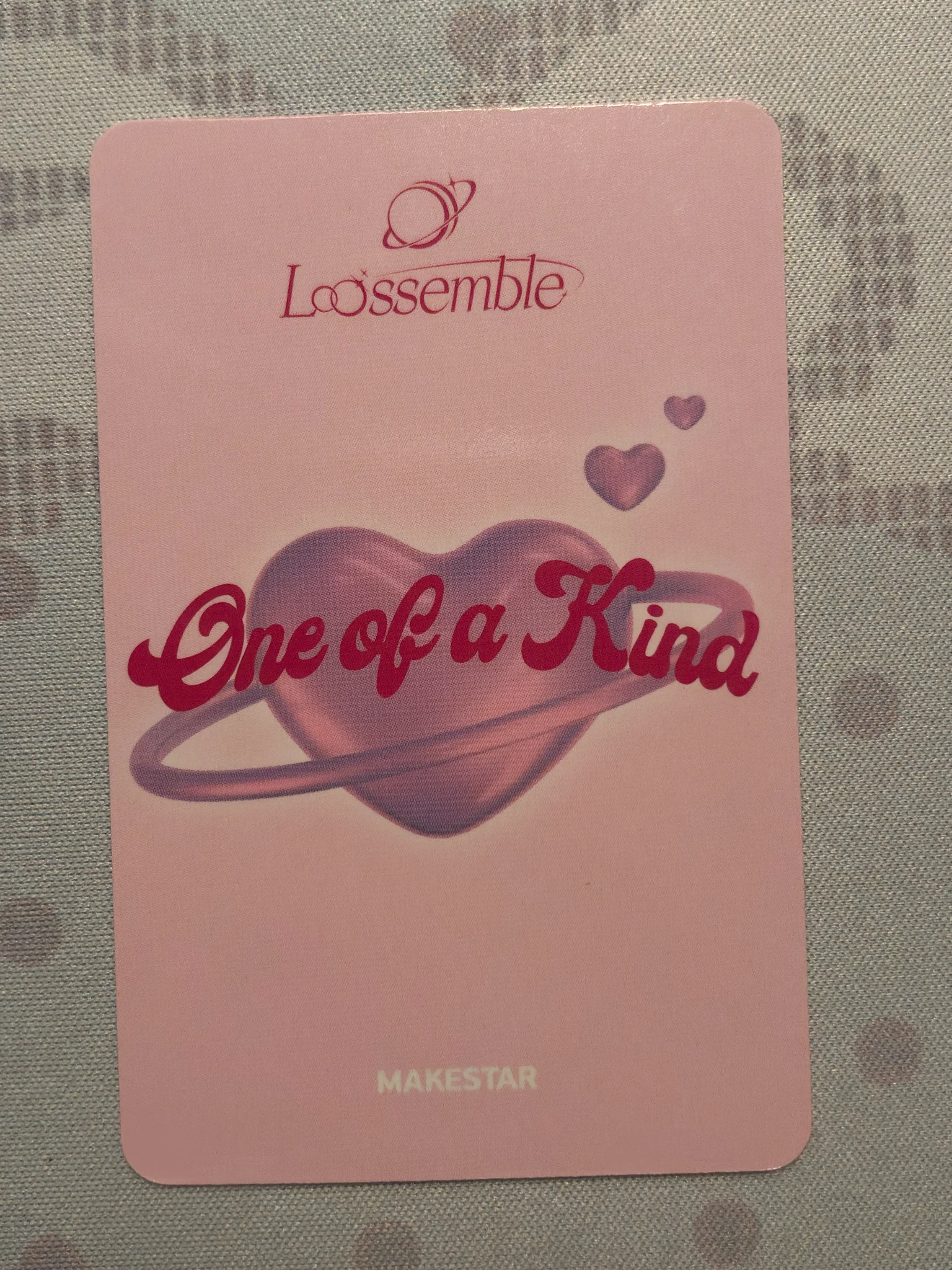 Loossemble YeoJin Loossemble - YeoJin - [One of a Kind] Album makestar fansign online round 1 listing photo 2