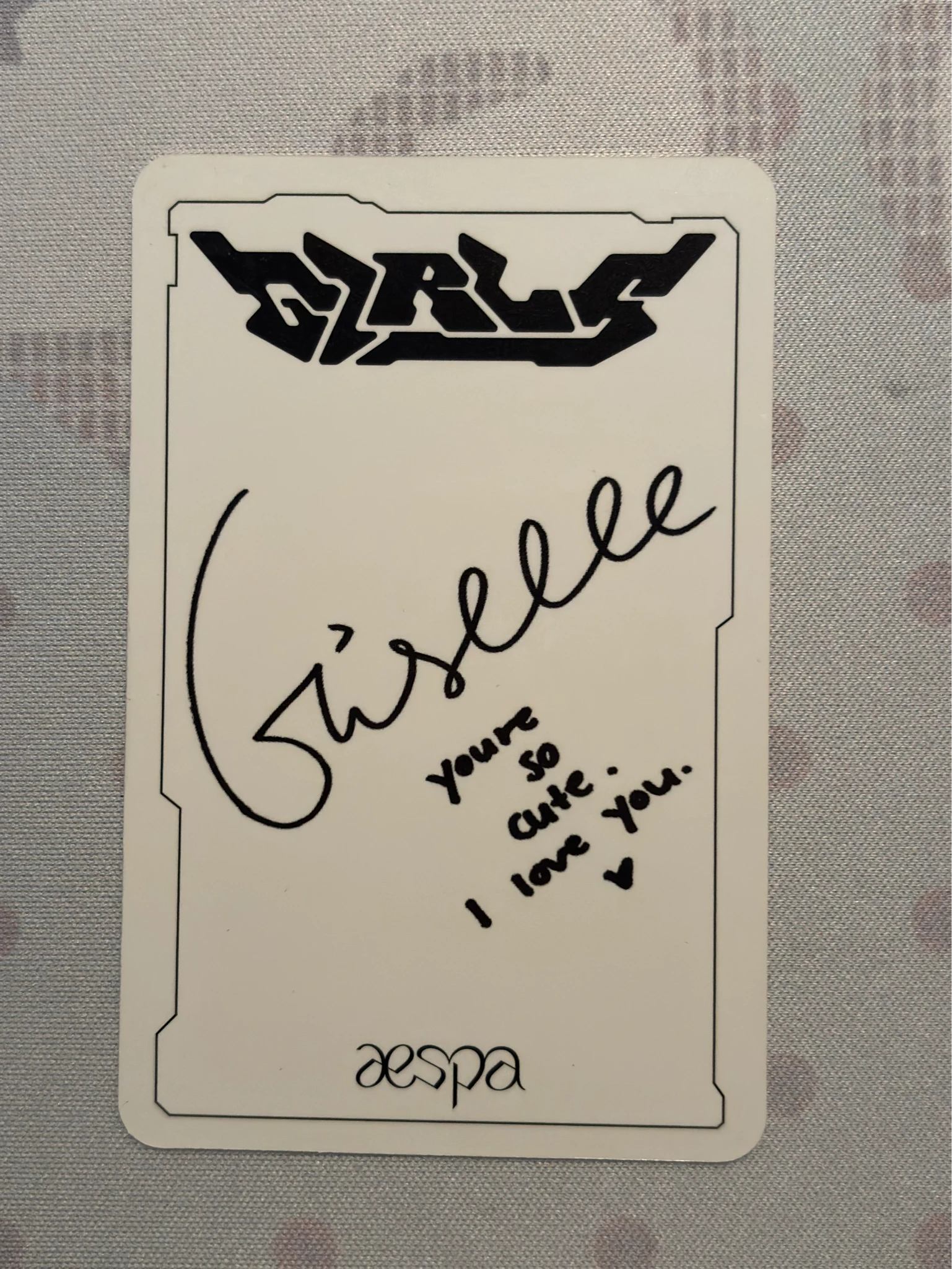 aespa Giselle AESPA - Giselle - Girls Album listing photo 2