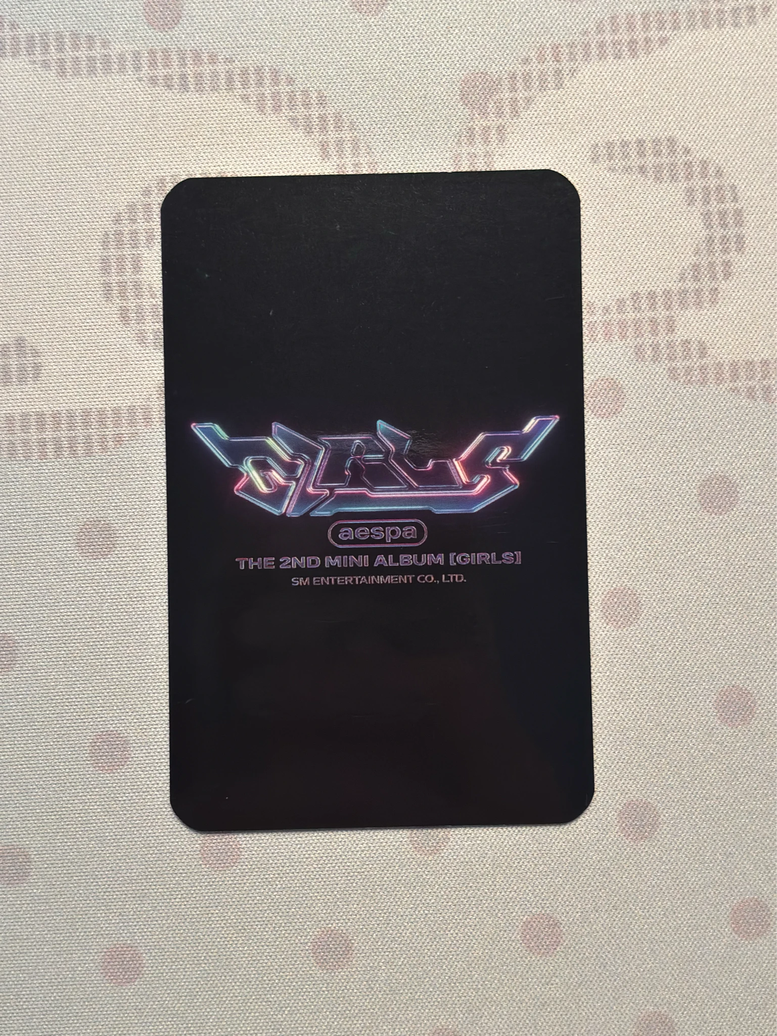 aespa Ningning aespa - Ningning - Girls Album mumo pob (pre-order benefit) A version listing photo 2