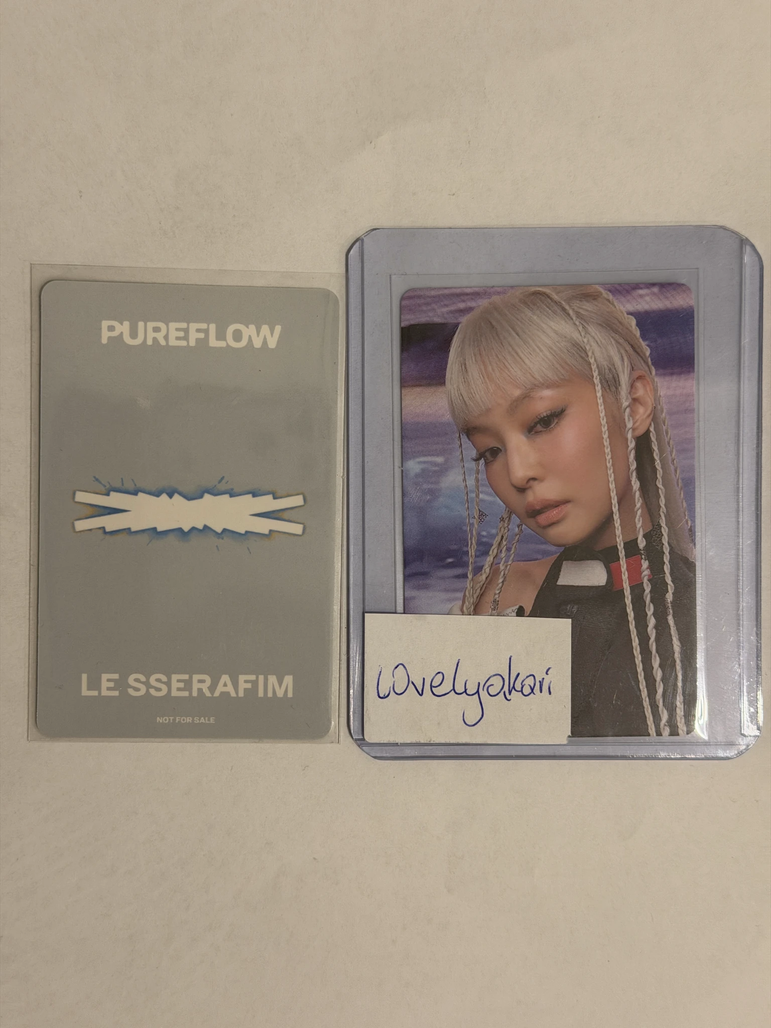 LE SSERAFIM Sakura LE SSERAFIM - Sakura - PUREFLOW pt.1 Album tower records japan pob (pre-order benefit) listing photo 2
