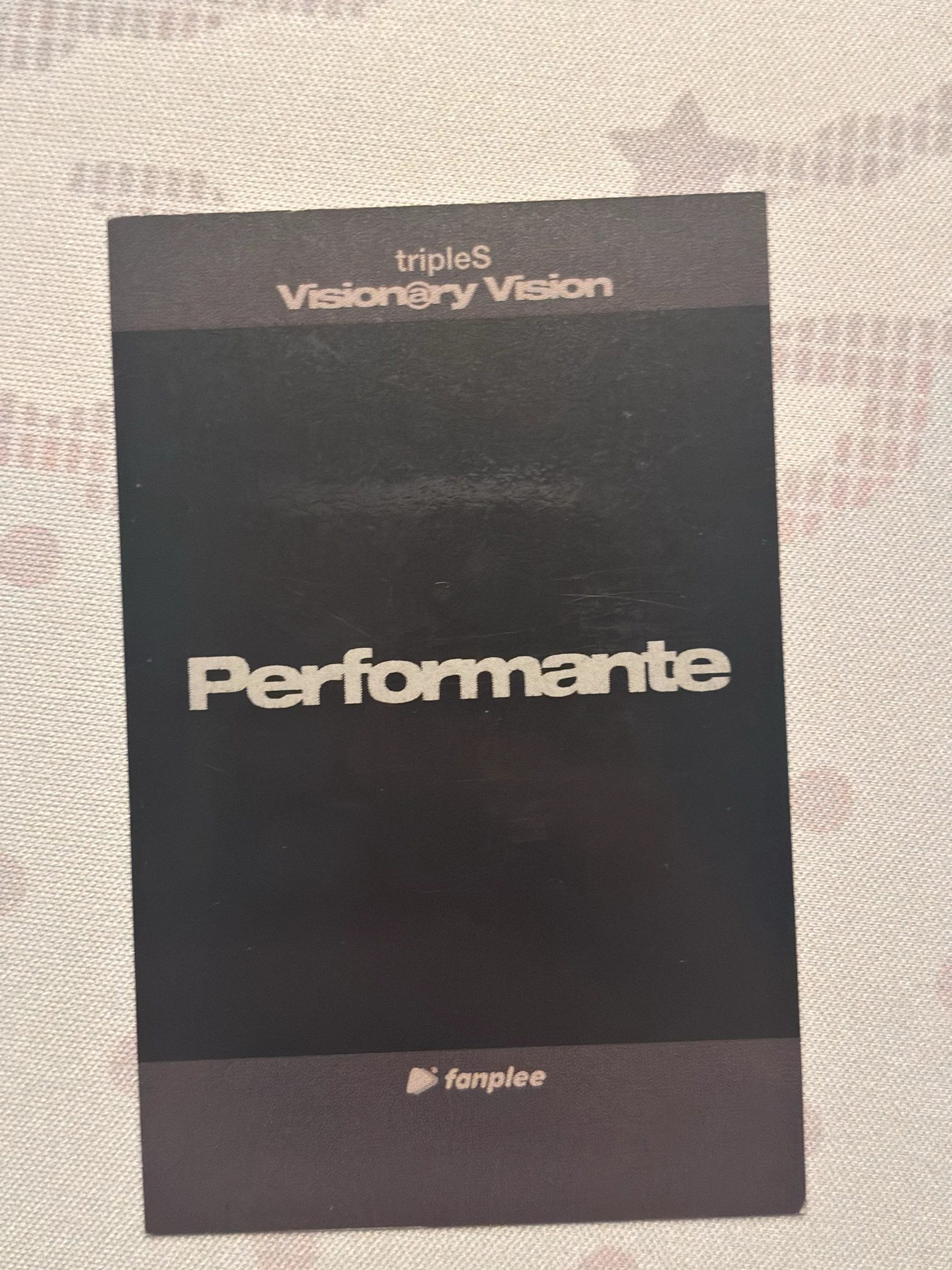 tripleS Xinyu tripleS - Xinyu - Performante Album fanplee polaroid video call/fancall round 2 listing photo 2