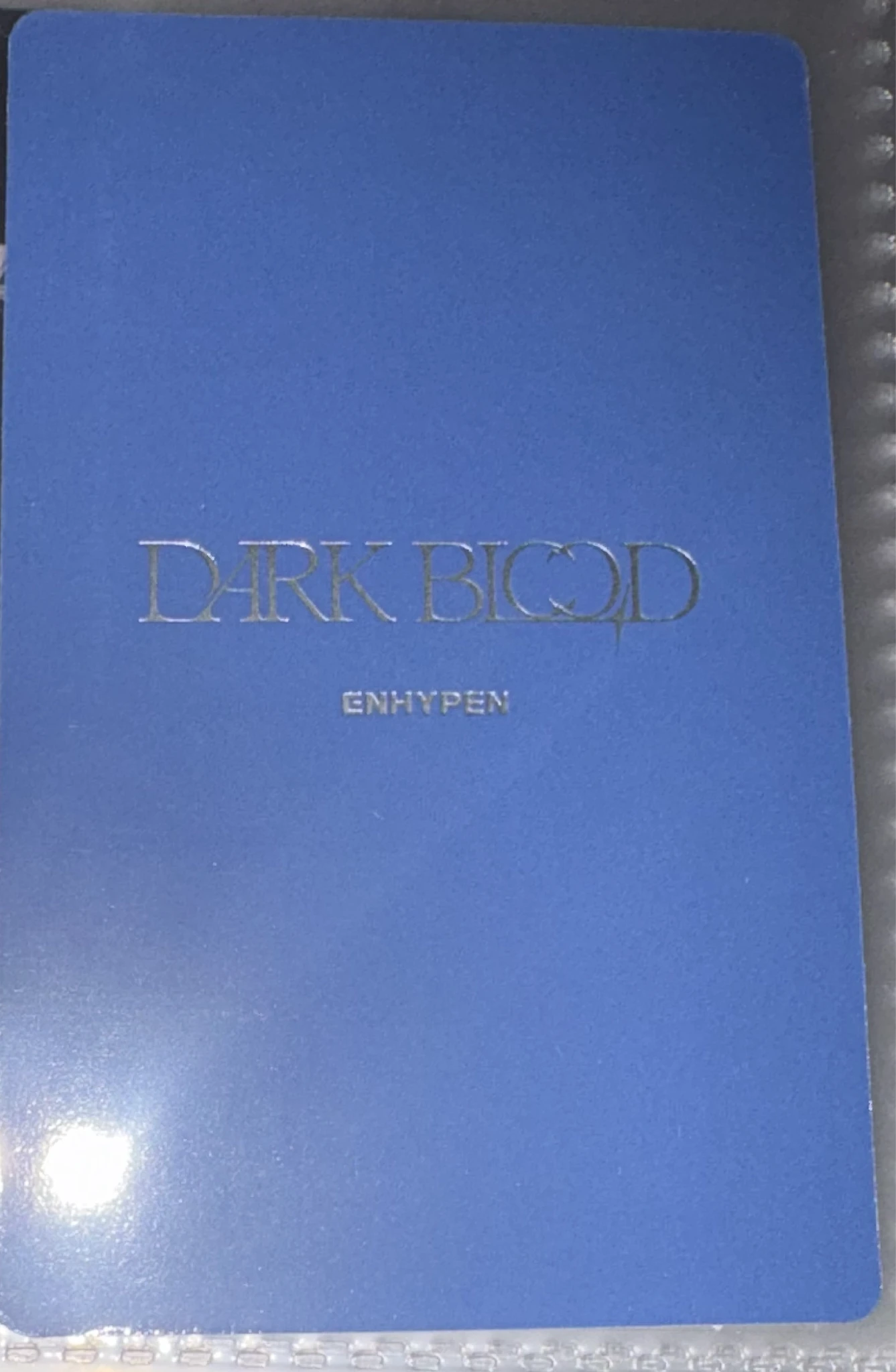 ENHYPEN Sunghoon ENHYPEN - Sunghoon - DARK BLOOD Album korean album album photocard half version listing photo 2