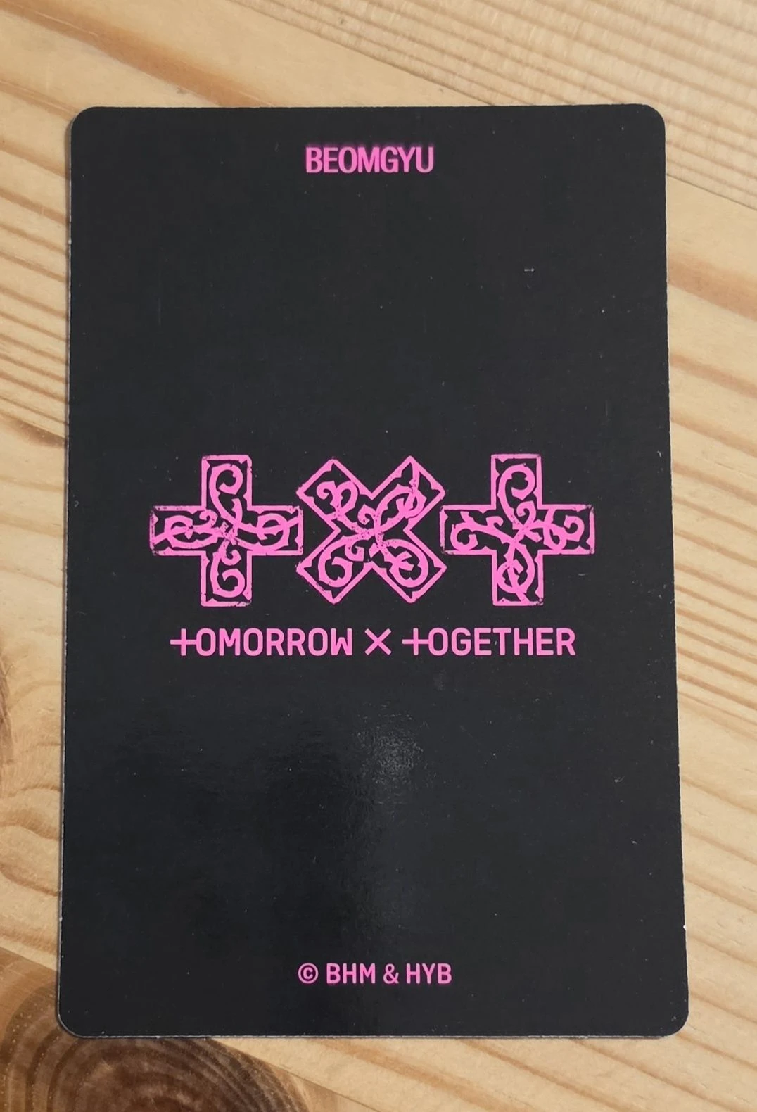 TOMORROW X TOGETHER Beomgyu TOMORROW X TOGETHER - Beomgyu - 7TH YEAR: A Moment of Stillness in the Thorns Album pob (pre-order benefit) listing photo 2