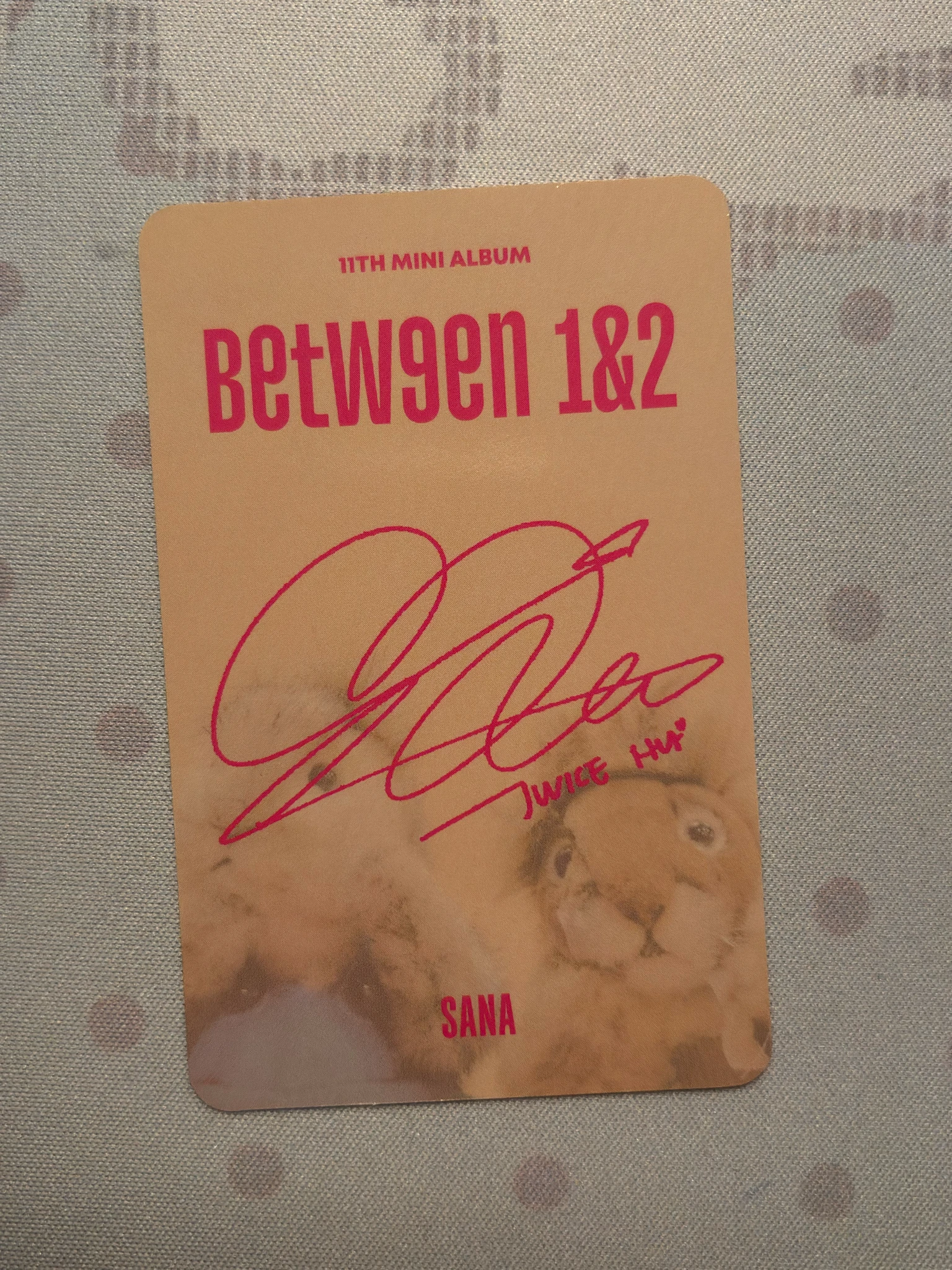 TWICE Sana TWICE-Sana-Album-BETWEEN 1&2 listing photo 2