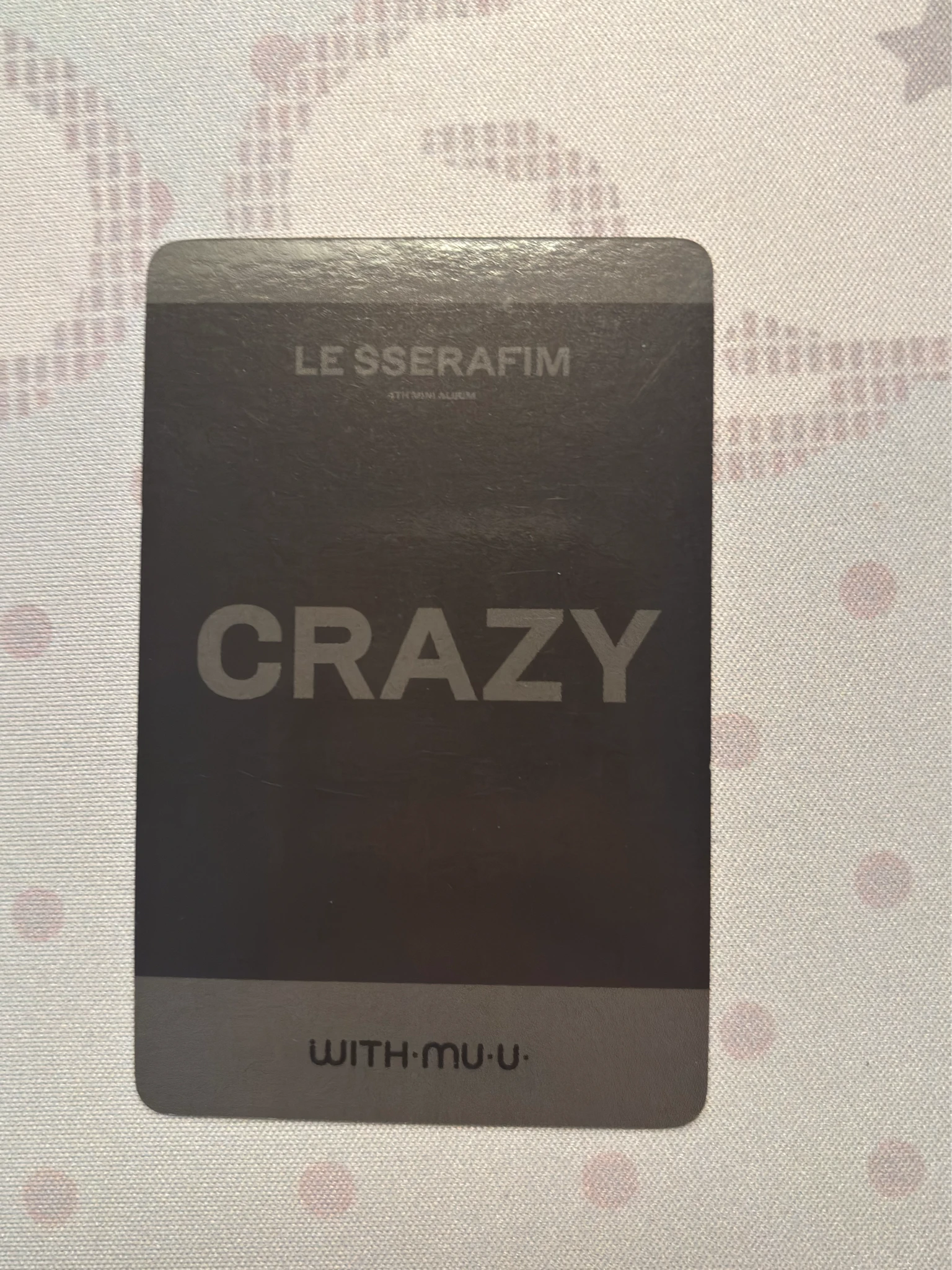 LE SSERAFIM Sakura LE SSERAFIM - Sakura - CRAZY Album polaroid soundwave cafe event listing photo 2