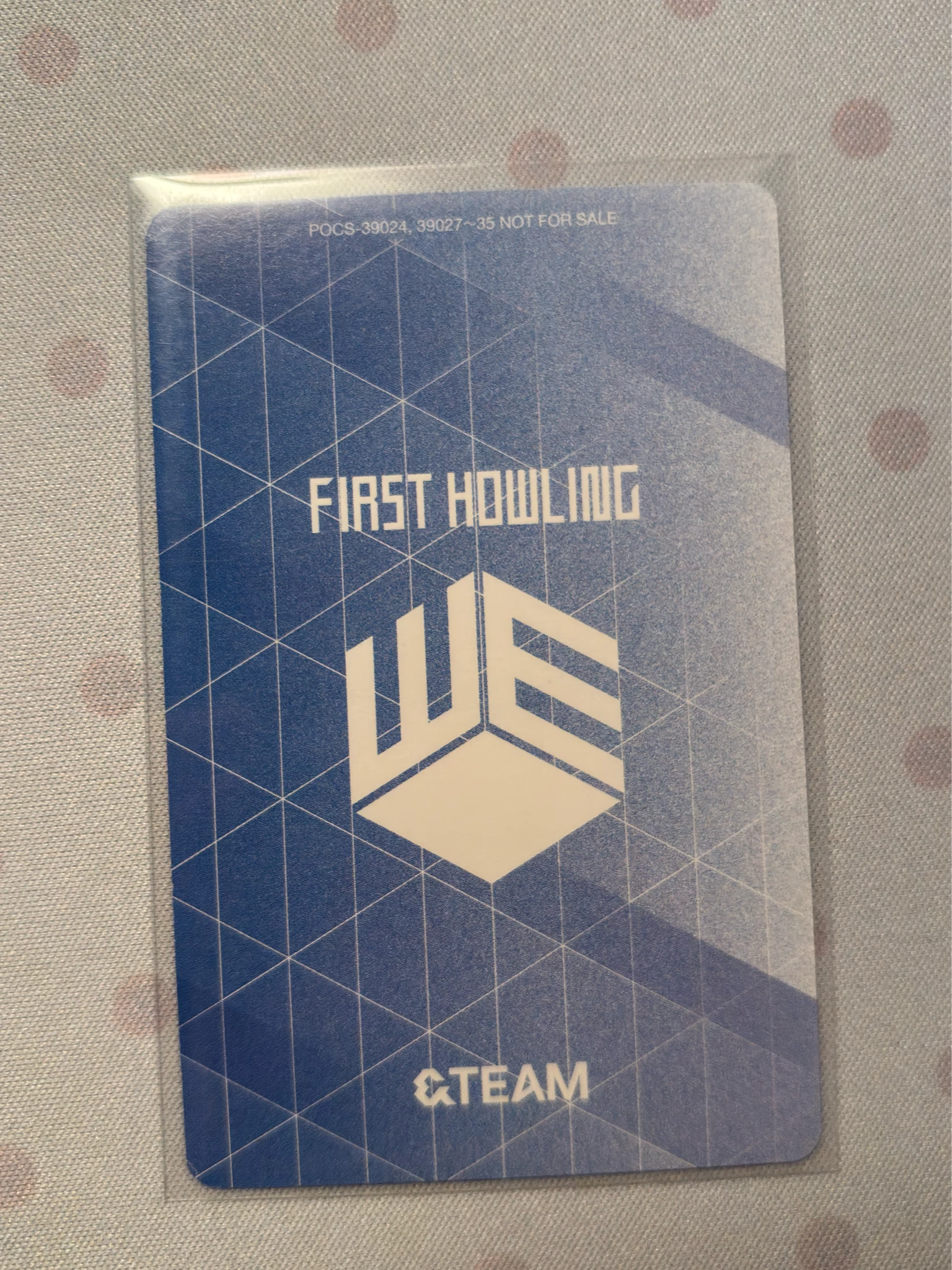 &TEAM Maki &TEAM - Maki - First Howling : WE EP Album limited ver. listing photo 2