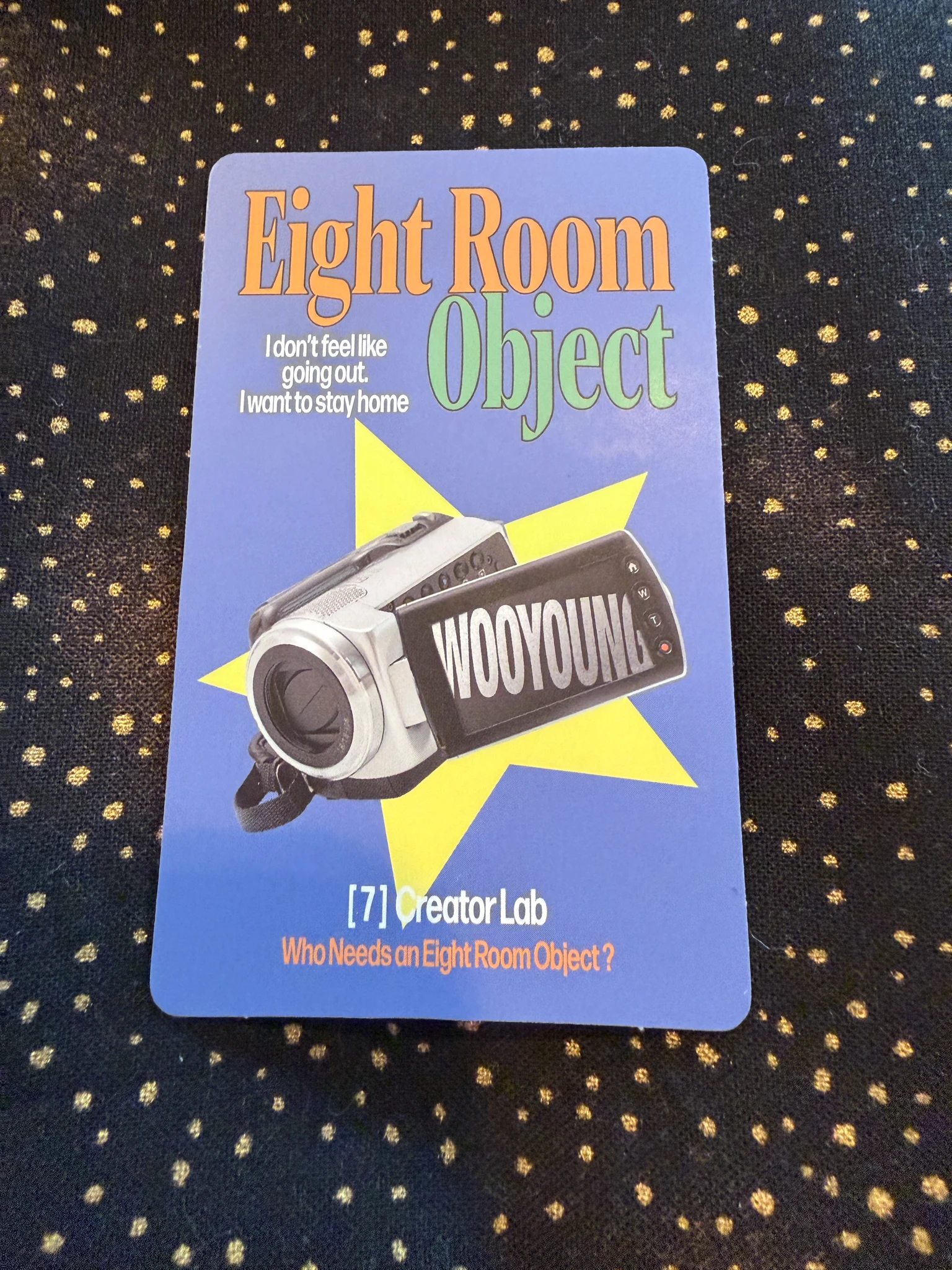 ATEEZ Wooyoung ATEEZ - Wooyoung - 8ROOM Other merch photocard trading card B version listing photo 2