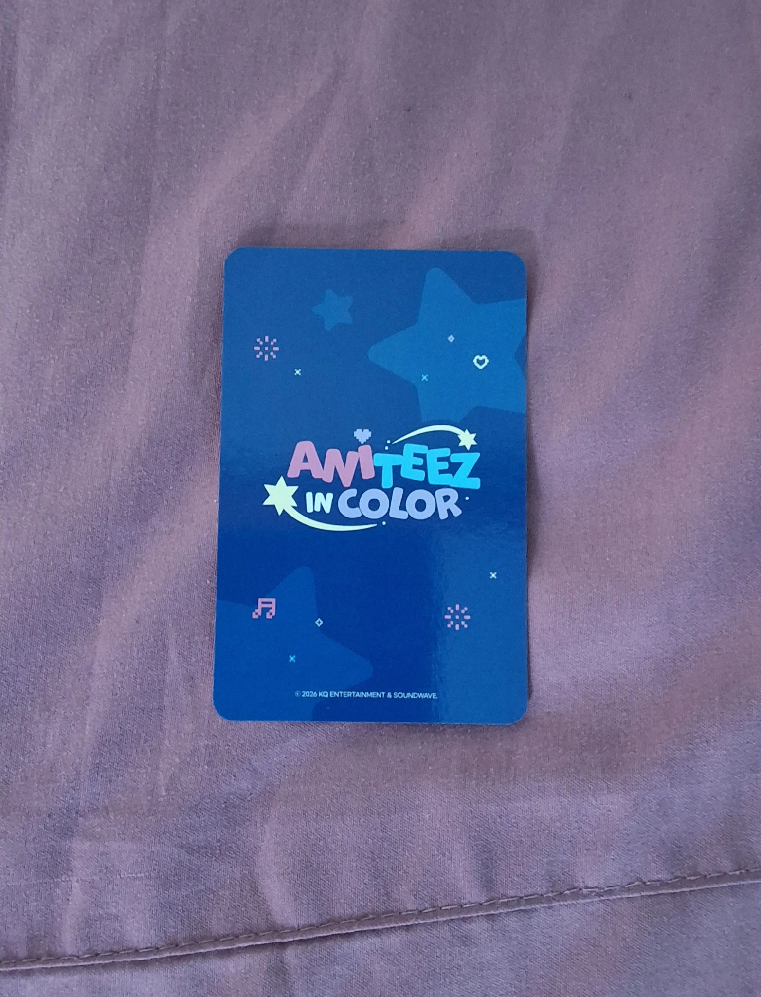 ATEEZ ATEEZ - Hongjoong & Yunho - ANITEEZ IN COLOR Other trading card listing photo 2