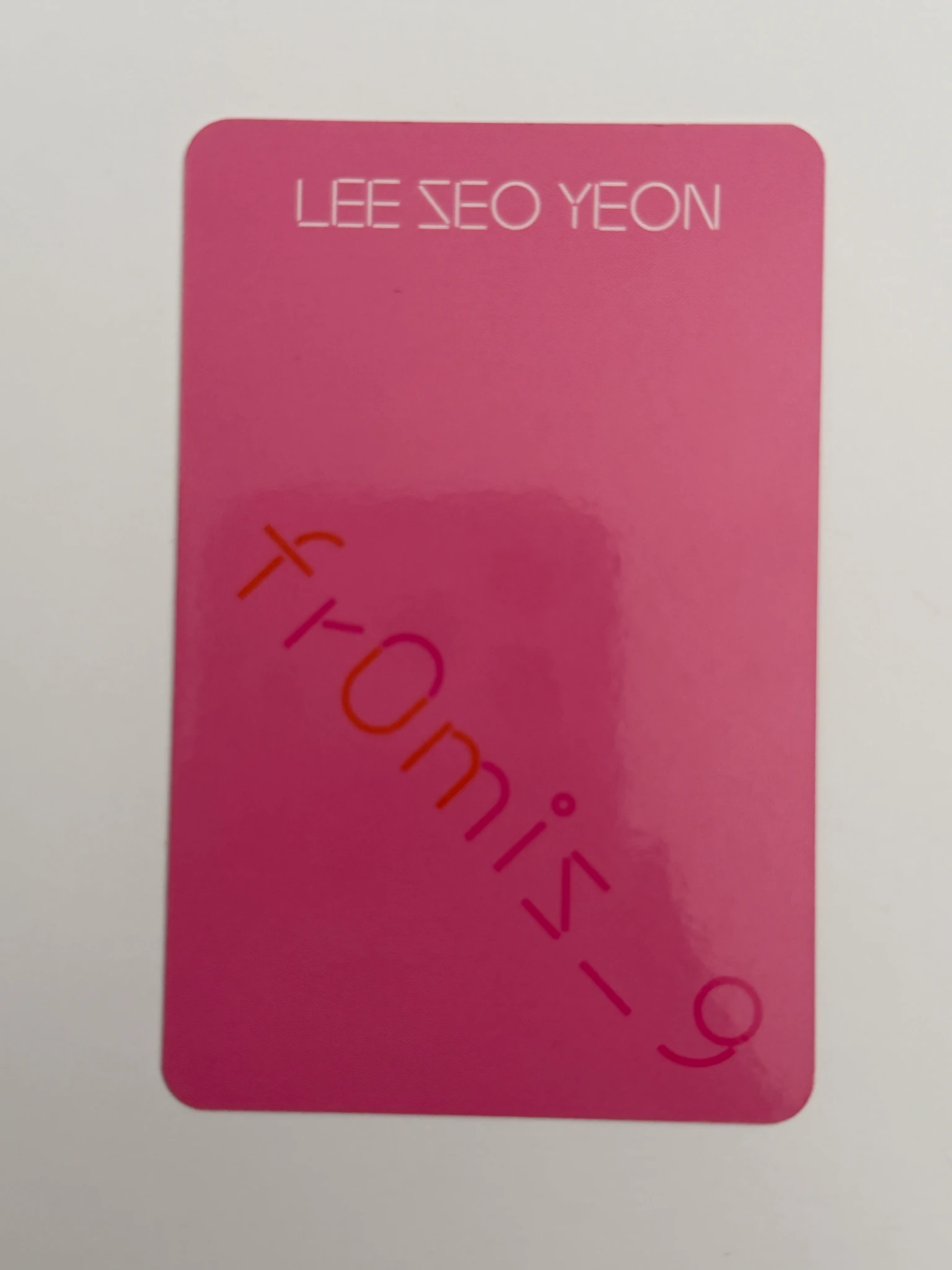 fromis_9 Seoyeon (Y:SY) IZ*ONE - Sakura - Non-Album Bromides Other bromide colorful version FPO listing photo 2