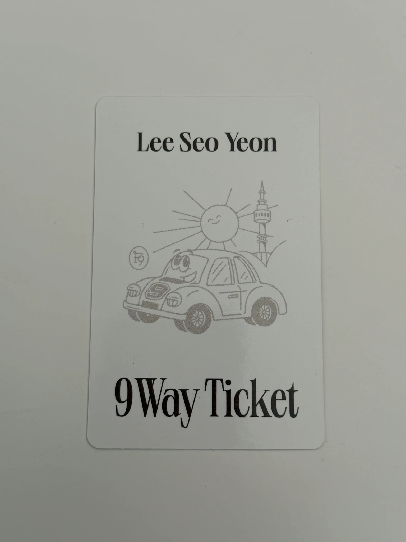 fromis_9 Seoyeon (Y:SY) fromis_9 - Seoyeon - 9 Way Ticket Album album photocard listing photo 2