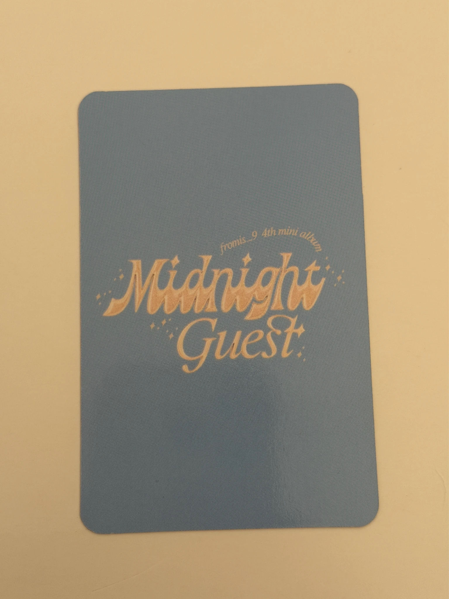 fromis_9 Seoyeon (Y:SY) fromis_9 - Seoyeon - Midnight Guest Album album photocard before midnight version listing photo 2