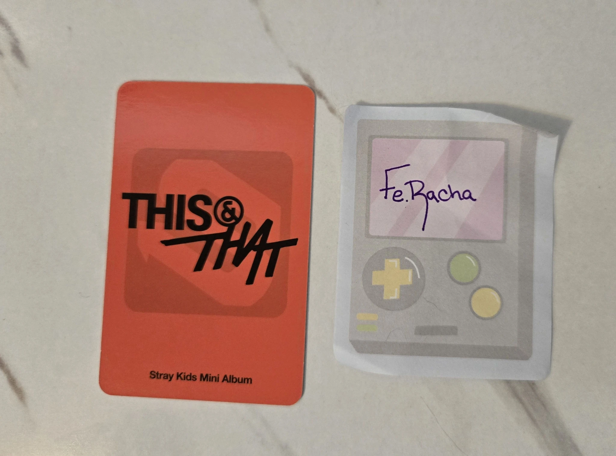 Stray Kids I.N Stray Kids - I.N - THIS & THAT Album album photocard platform random photocard fans album version listing photo 2