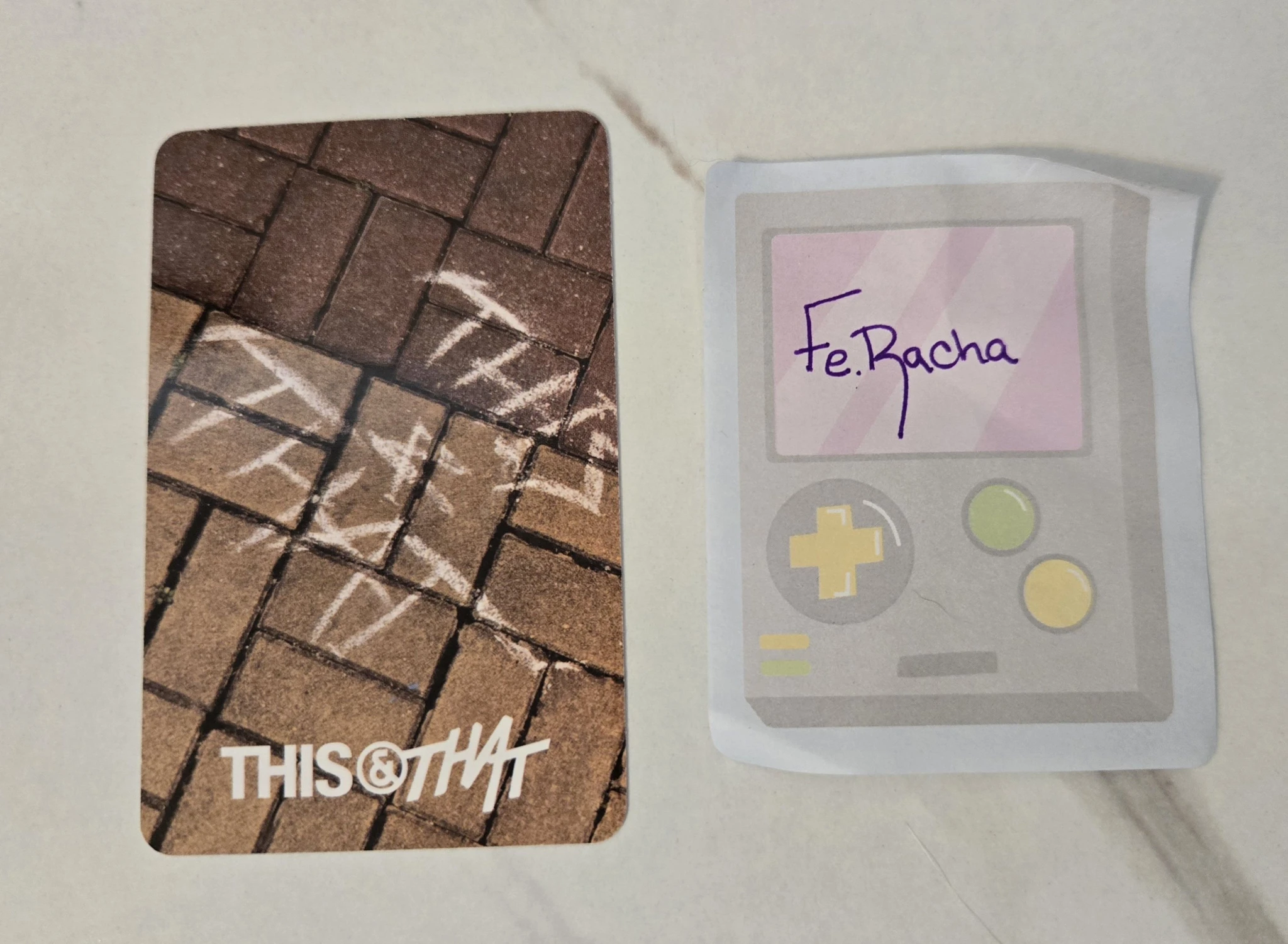 Stray Kids Bang Chan Stray Kids - Bang Chan - This & That Album album photocard that version listing photo 2