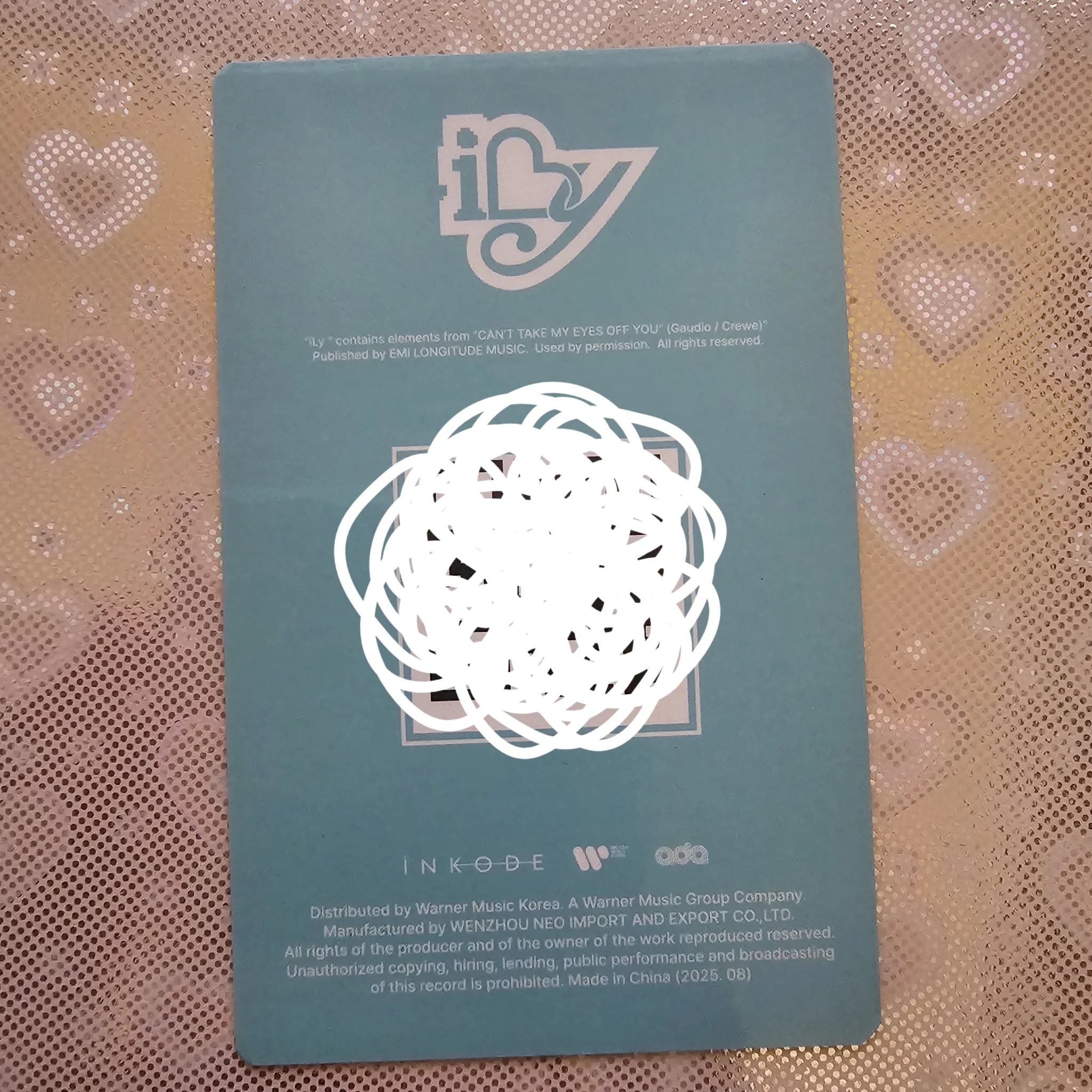 SAY MY NAME Seungjoo SAY MY NAME - Seungjoo - iLY Album keyring version qr card album photocard listing photo 2