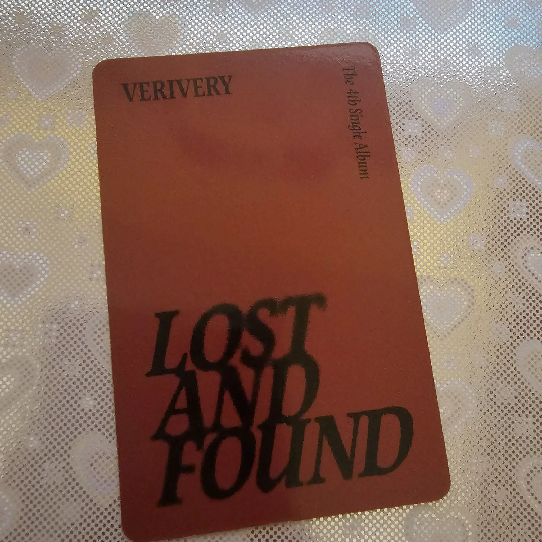 VERIVERY Yeonho VERIVERY - Yeonho - Lost and Found Album album photocard listing photo 2