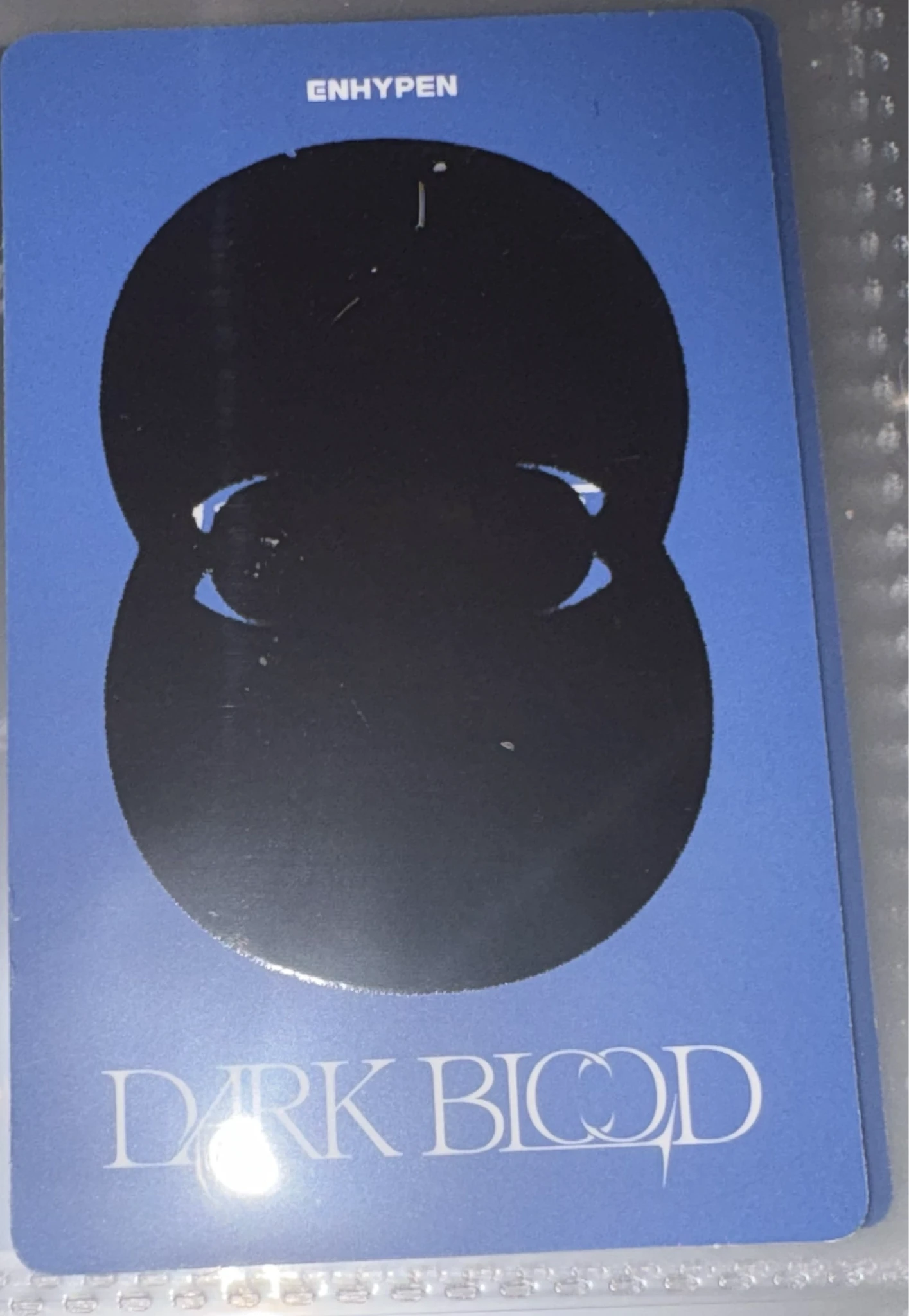 ENHYPEN Jungwon ENHYPEN - Jungwon - DARK BLOOD Album album photocard half version message card listing photo 2