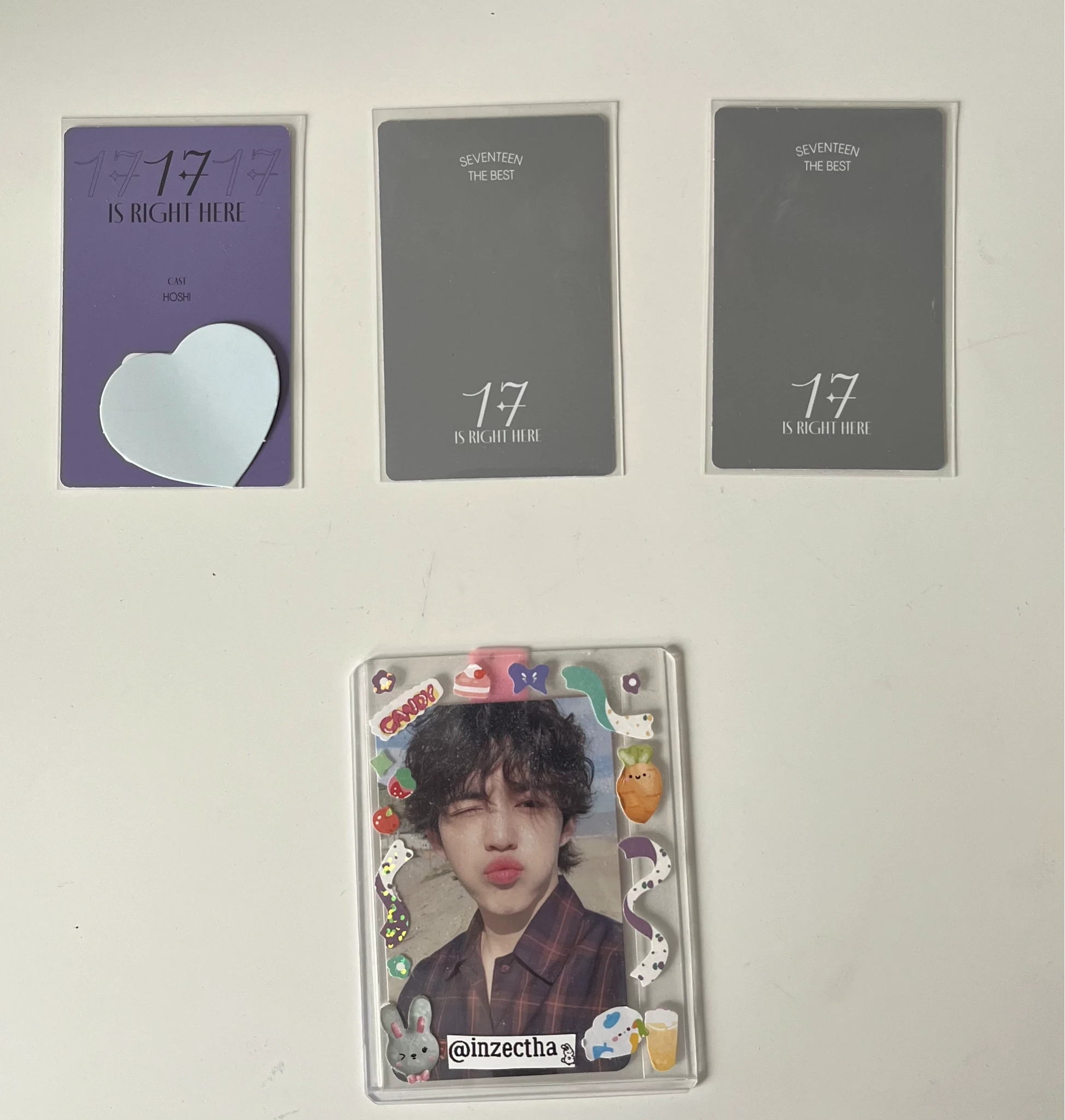 SEVENTEEN Hoshi SEVENTEEN - Hoshi - 17 IS RIGHT HERE Album weverse album version listing photo 2