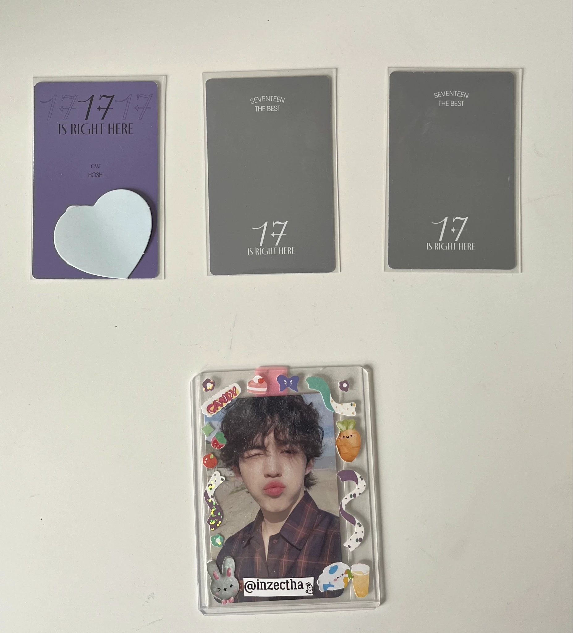 SEVENTEEN Hoshi SEVENTEEN - Hoshi - 17 IS RIGHT HERE Album weverse album version listing photo 2