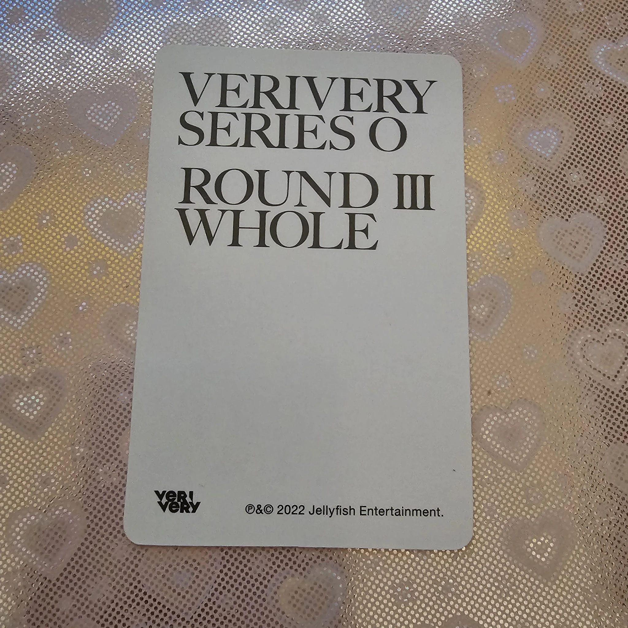 VERIVERY Kangmin VERIVERY - Kangmin - Series 'O' Round 3 : Whole Album album photocard D version listing photo 2