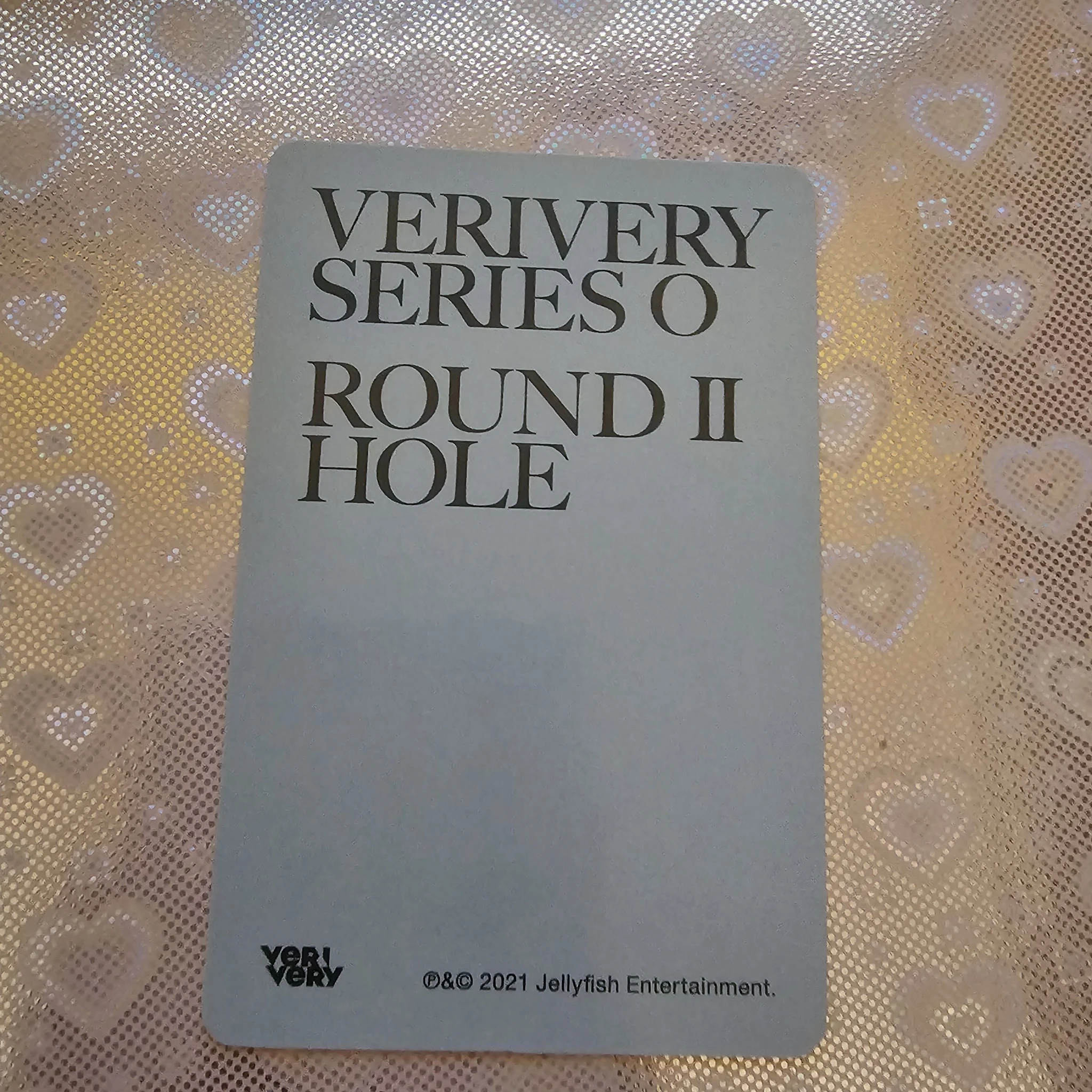 VERIVERY Kangmin VERIVERY - Kangmin - Series 'O' Round 2 : Hole Album album photocard listing photo 2
